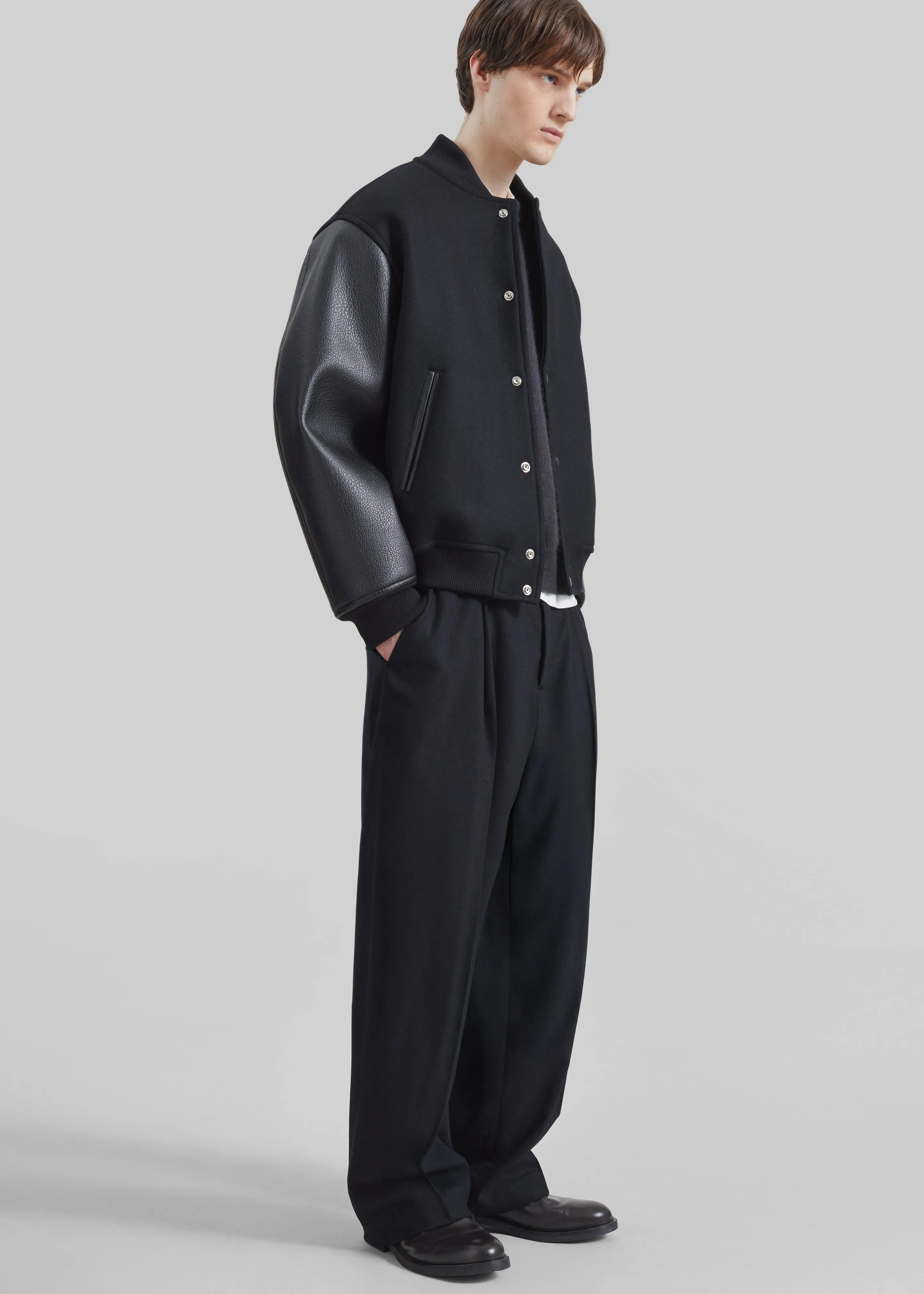 Kerava Oversized Bomber Jacket - Black sold by Frankie Shop product image thumbnail 5