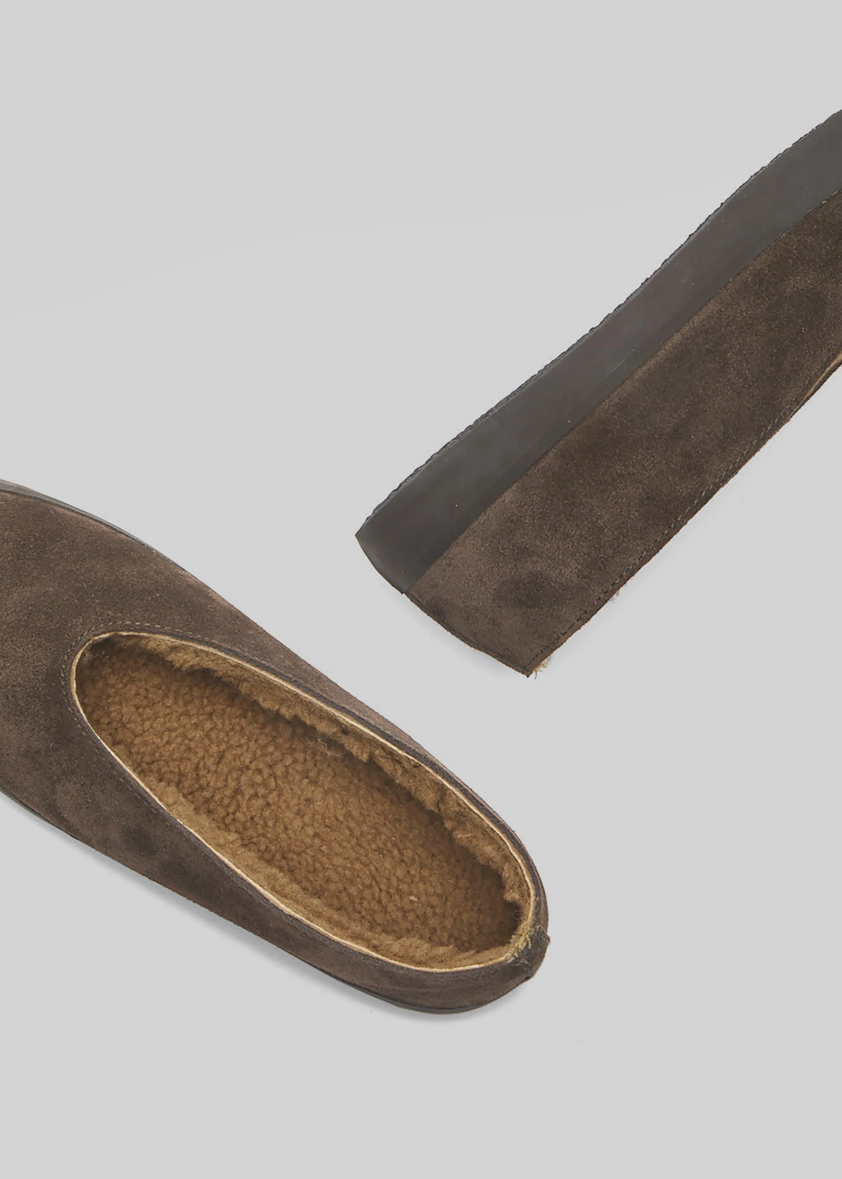 Le Monde Beryl Apres Ski Ballerinas - Brown sold by Frankie Shop product image thumbnail 2