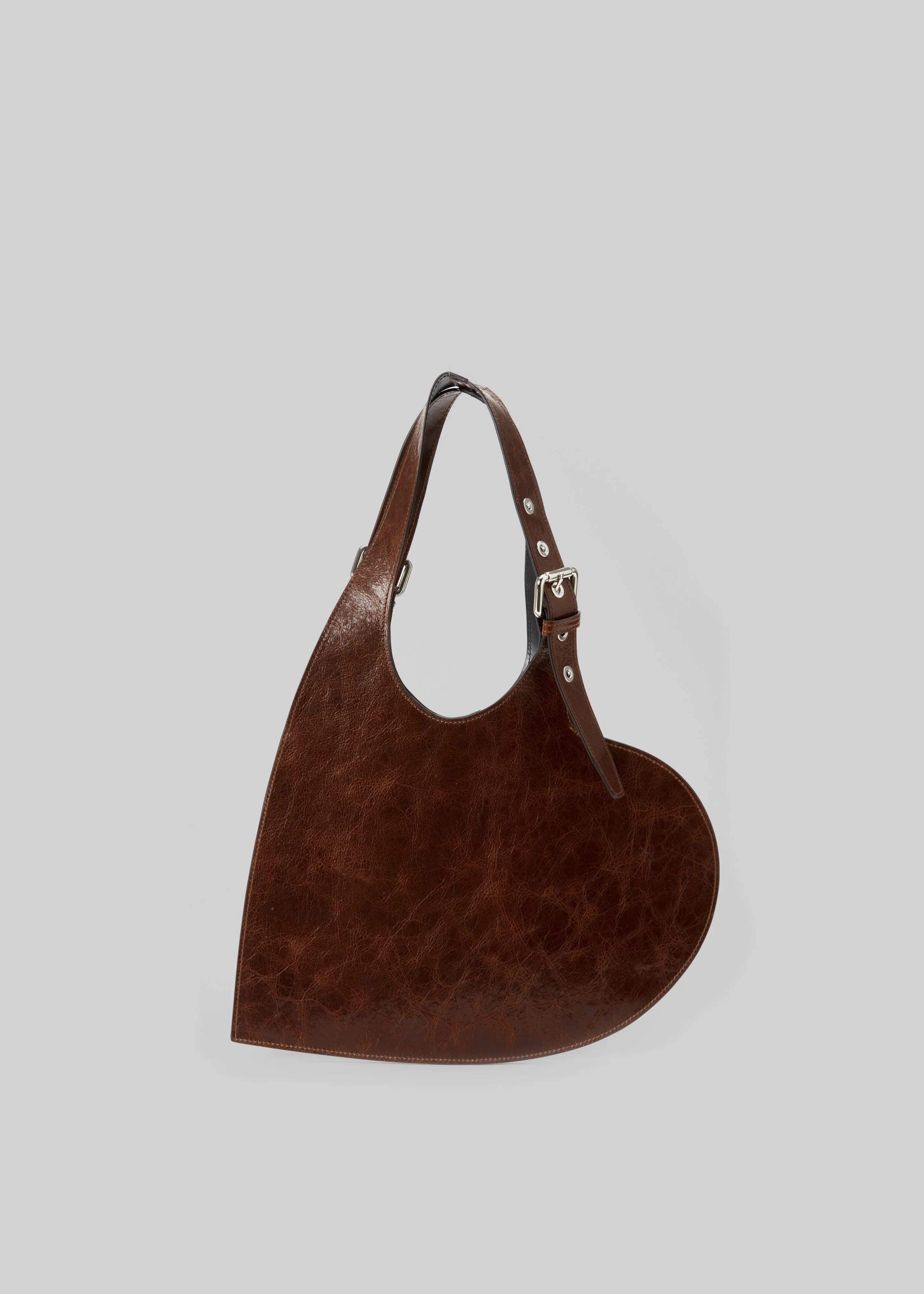 Coperni Belt Heart Tote Bag - Brown sold by Frankie Shop product image thumbnail 4
