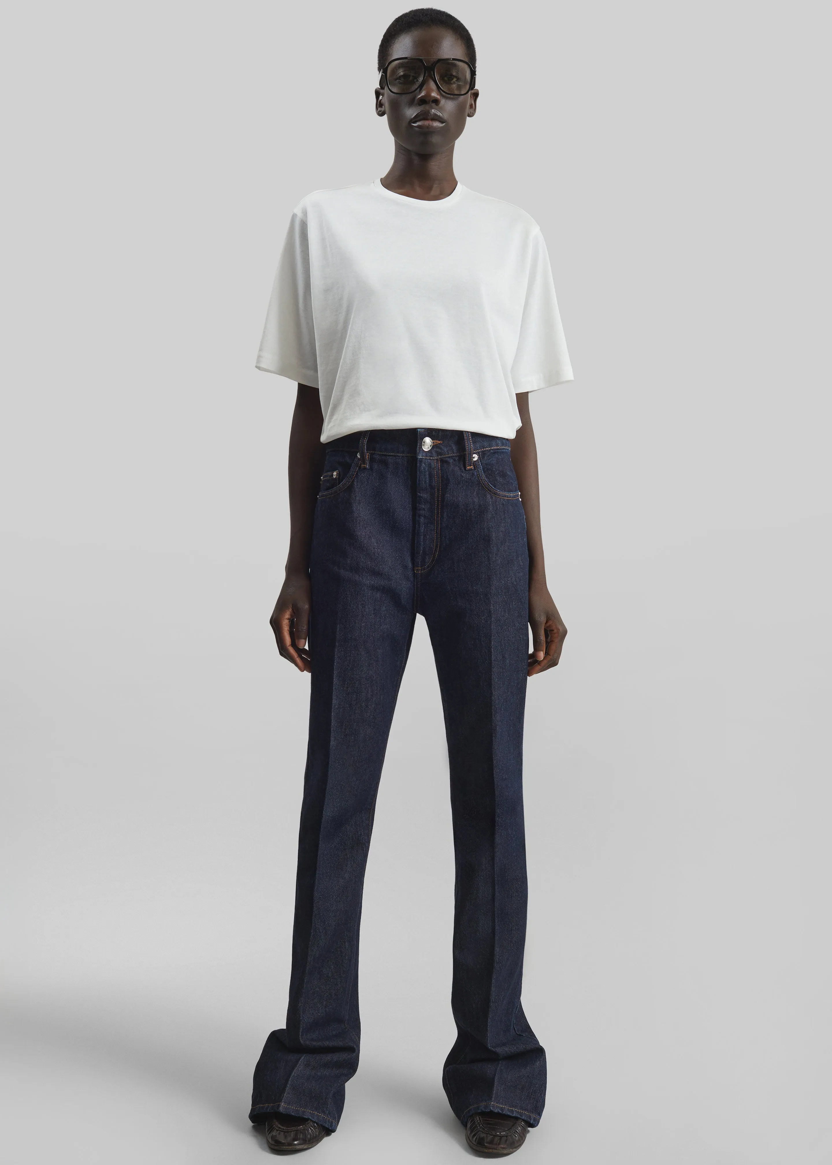 Sportmax Duditor Pants - Midnight Blue sold by Frankie Shop