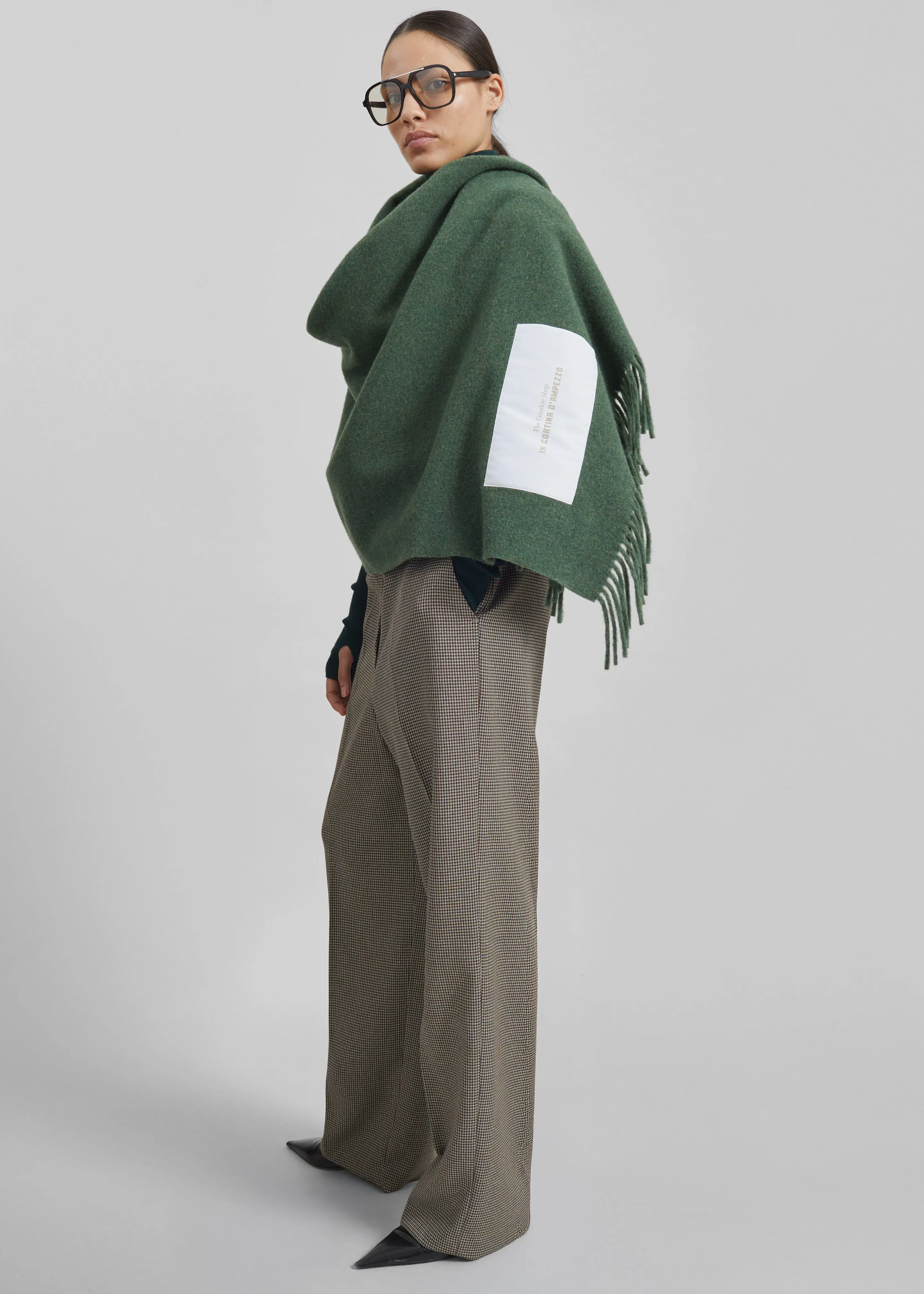 Nevea Wool Throw Blanket - Sage sold by Frankie Shop product image thumbnail 2