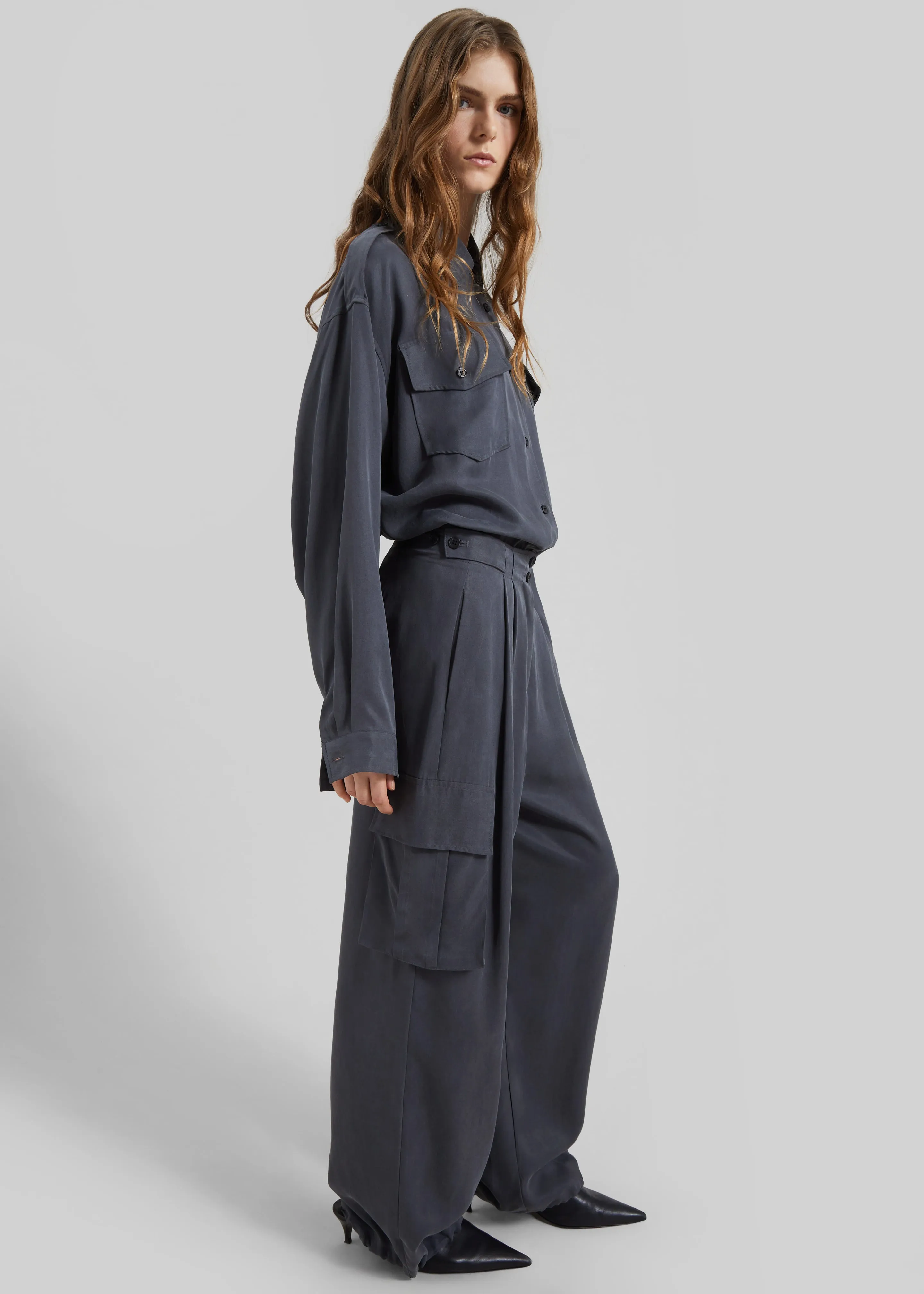 Balsta Cargo Pants - Dark Grey sold by Frankie Shop product image thumbnail 3