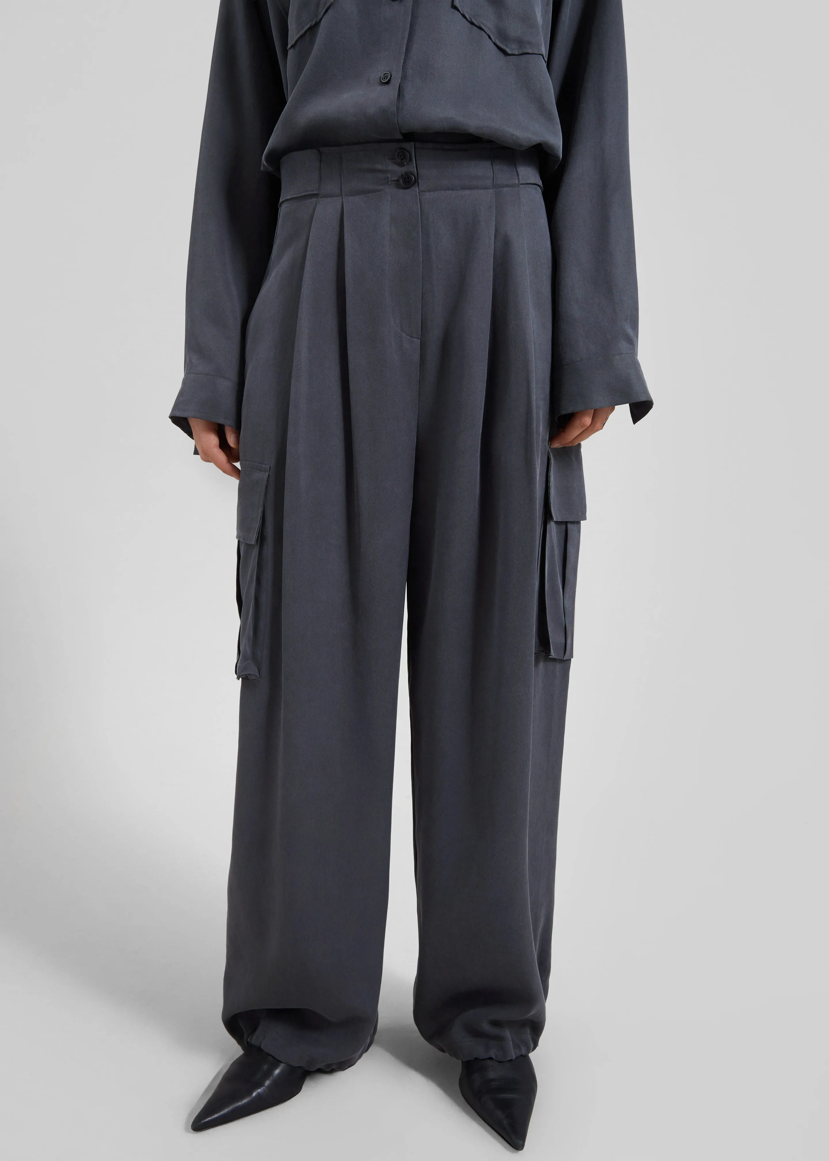 Balsta Cargo Pants - Dark Grey sold by Frankie Shop product image thumbnail 4