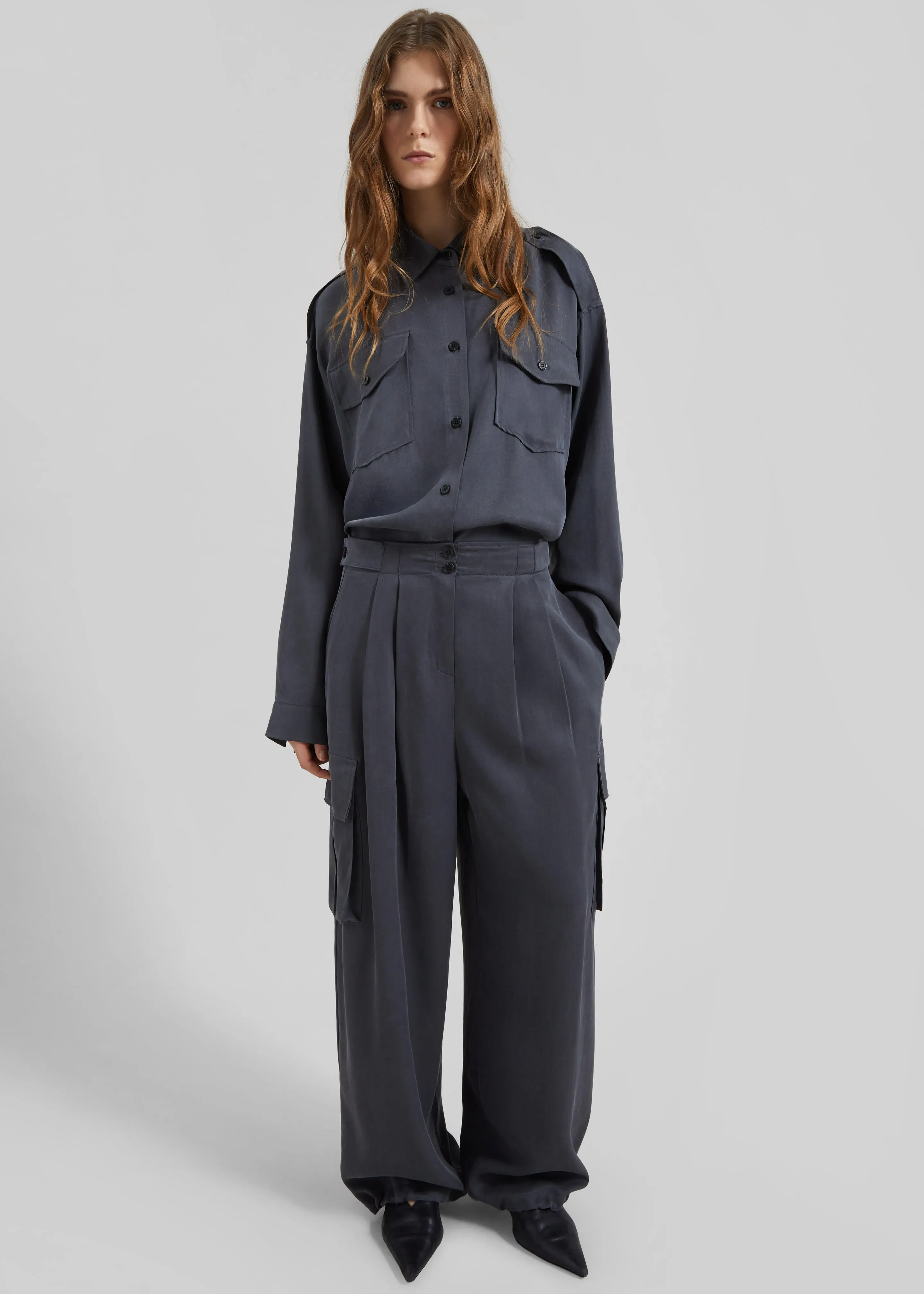 Balsta Cargo Pants - Dark Grey sold by Frankie Shop product image thumbnail 5