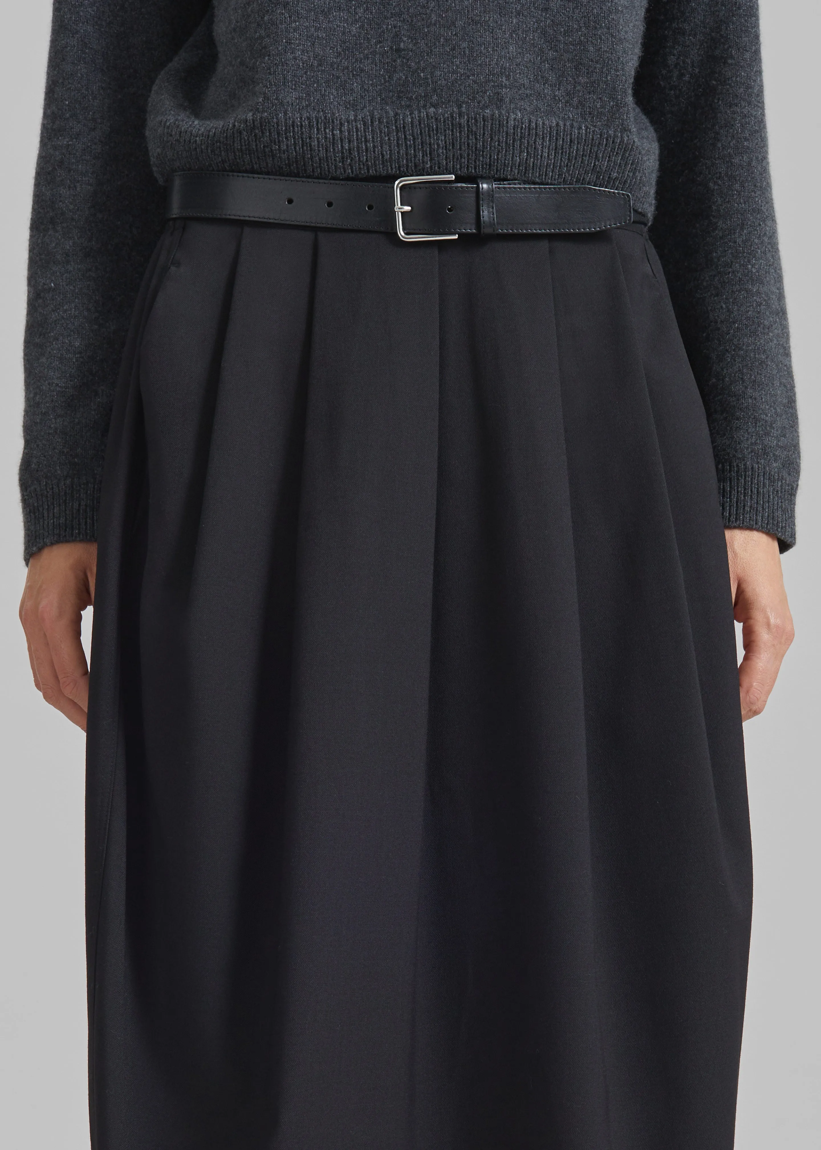 Claremont Cocoon Skirt - Black sold by Frankie Shop product image thumbnail 3