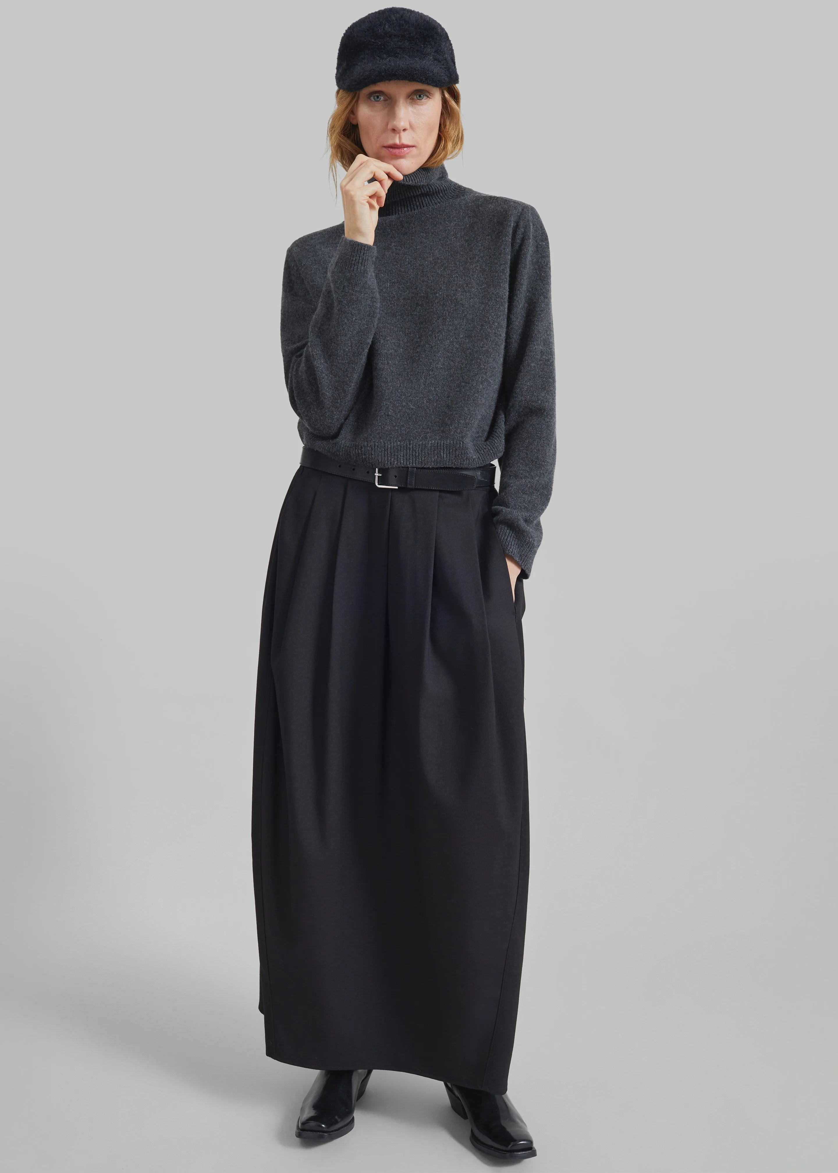 Claremont Cocoon Skirt - Black sold by Frankie Shop product image thumbnail 5
