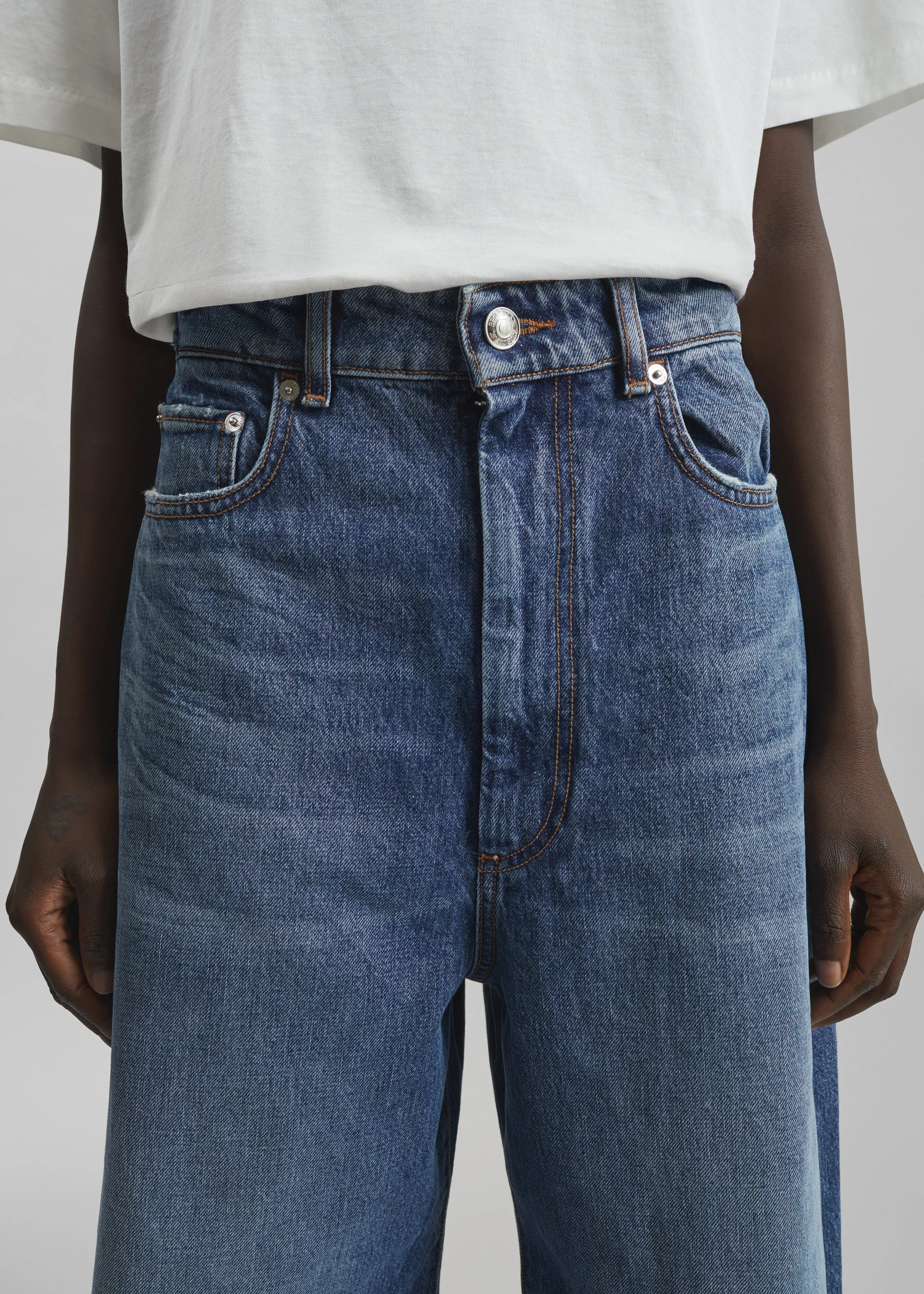 Sportmax Dangri Pants - Midnight Blue sold by Frankie Shop product image thumbnail 3