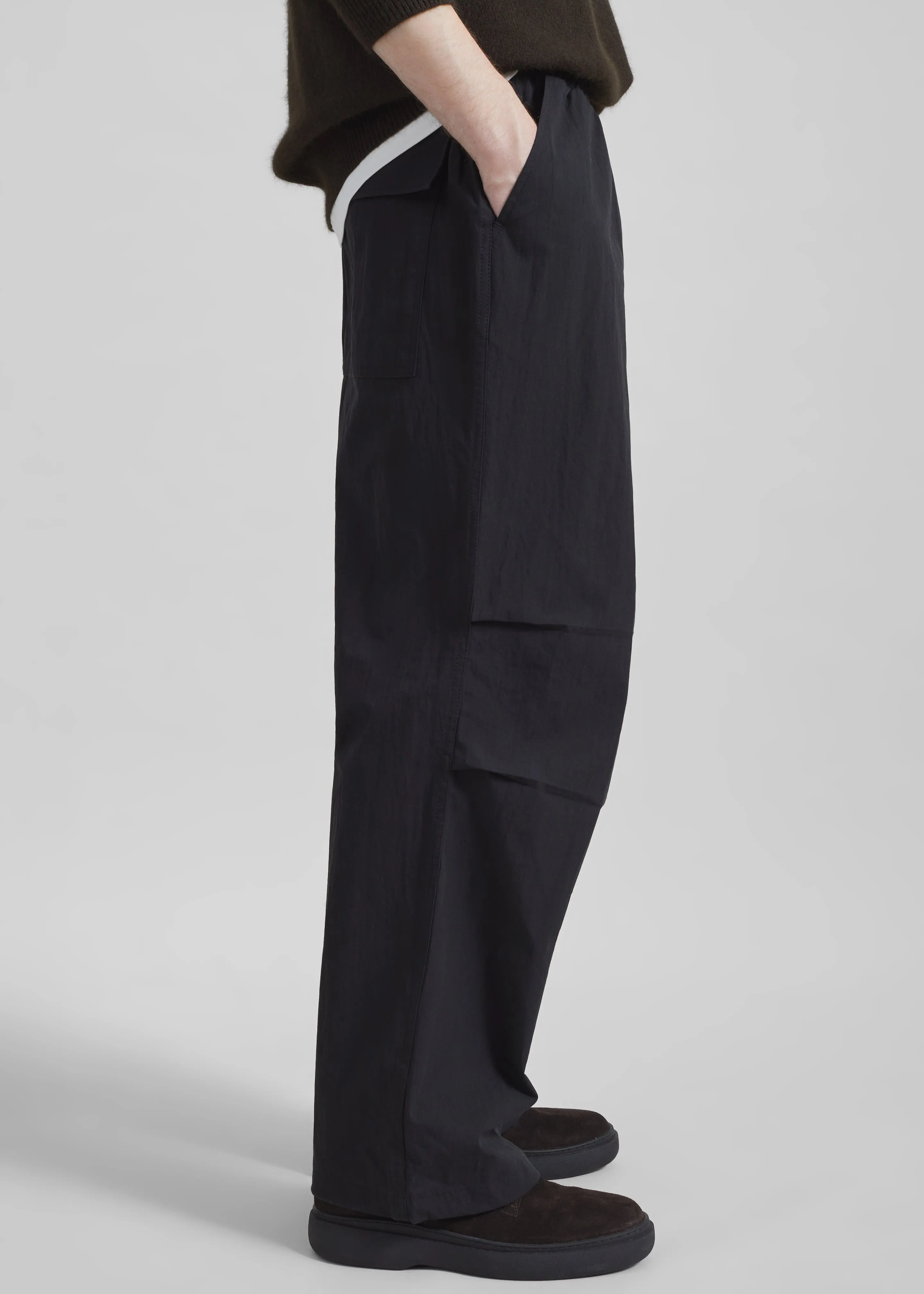 Dunmore Parachute Pants - Black sold by Frankie Shop product image thumbnail 4