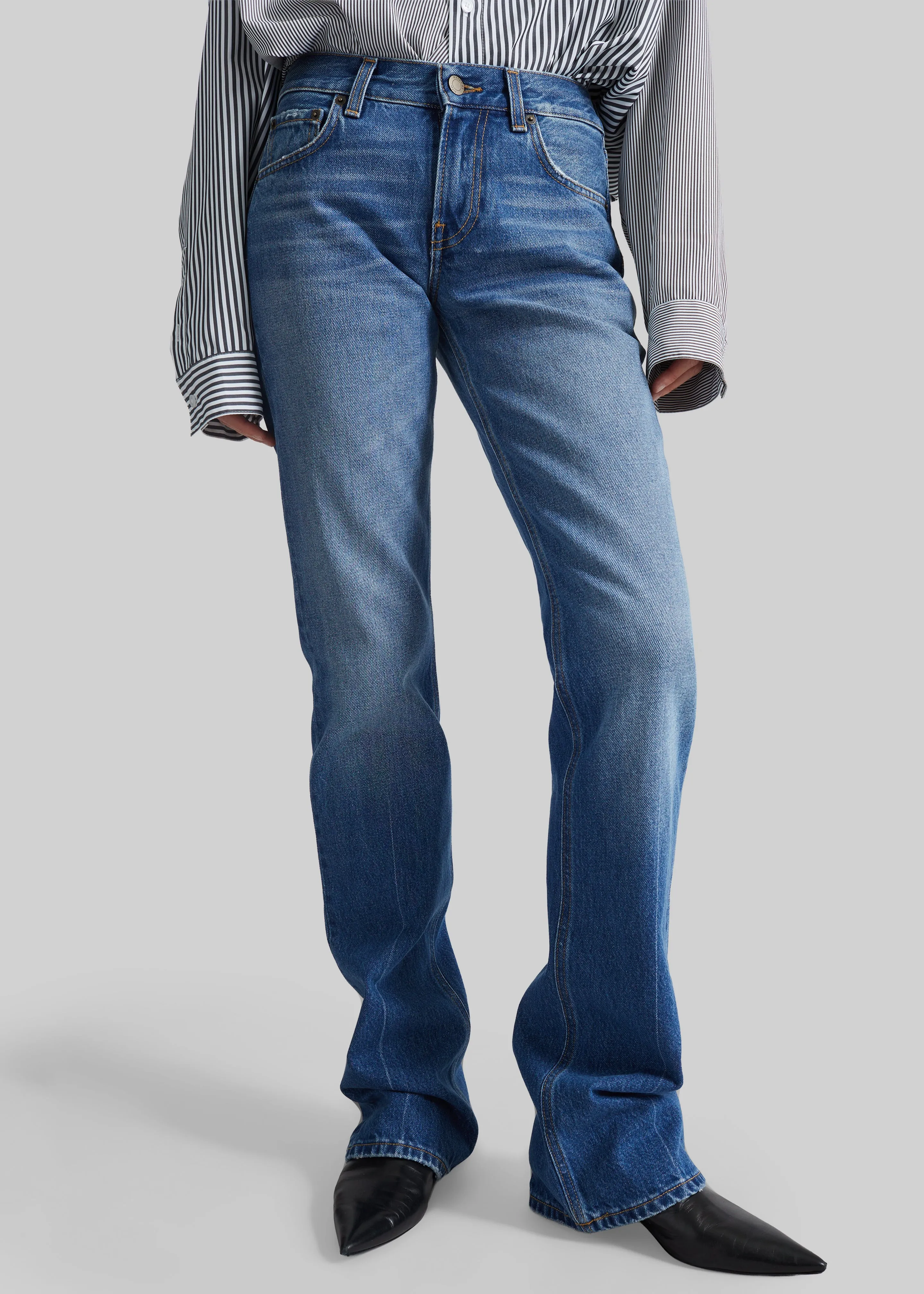 Haikure Carly Pants - Real Blue sold by Frankie Shop product image thumbnail 2