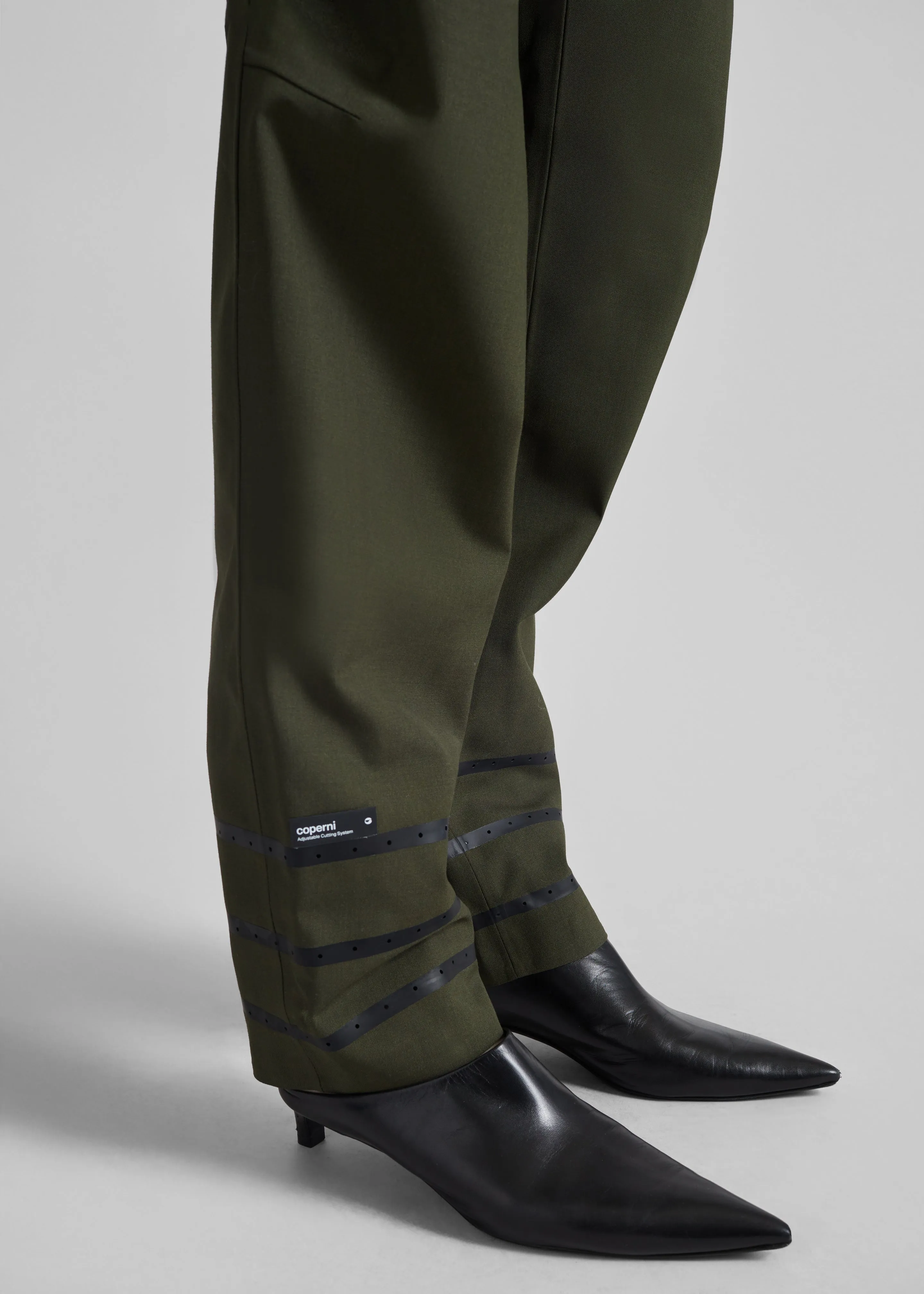 Coperni Technical Tailored Pants - Green sold by Frankie Shop product image thumbnail 2
