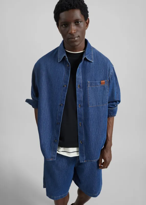 Darkpark Keanu Patch Pocket Shirt - Medium Full made by DARKPARK