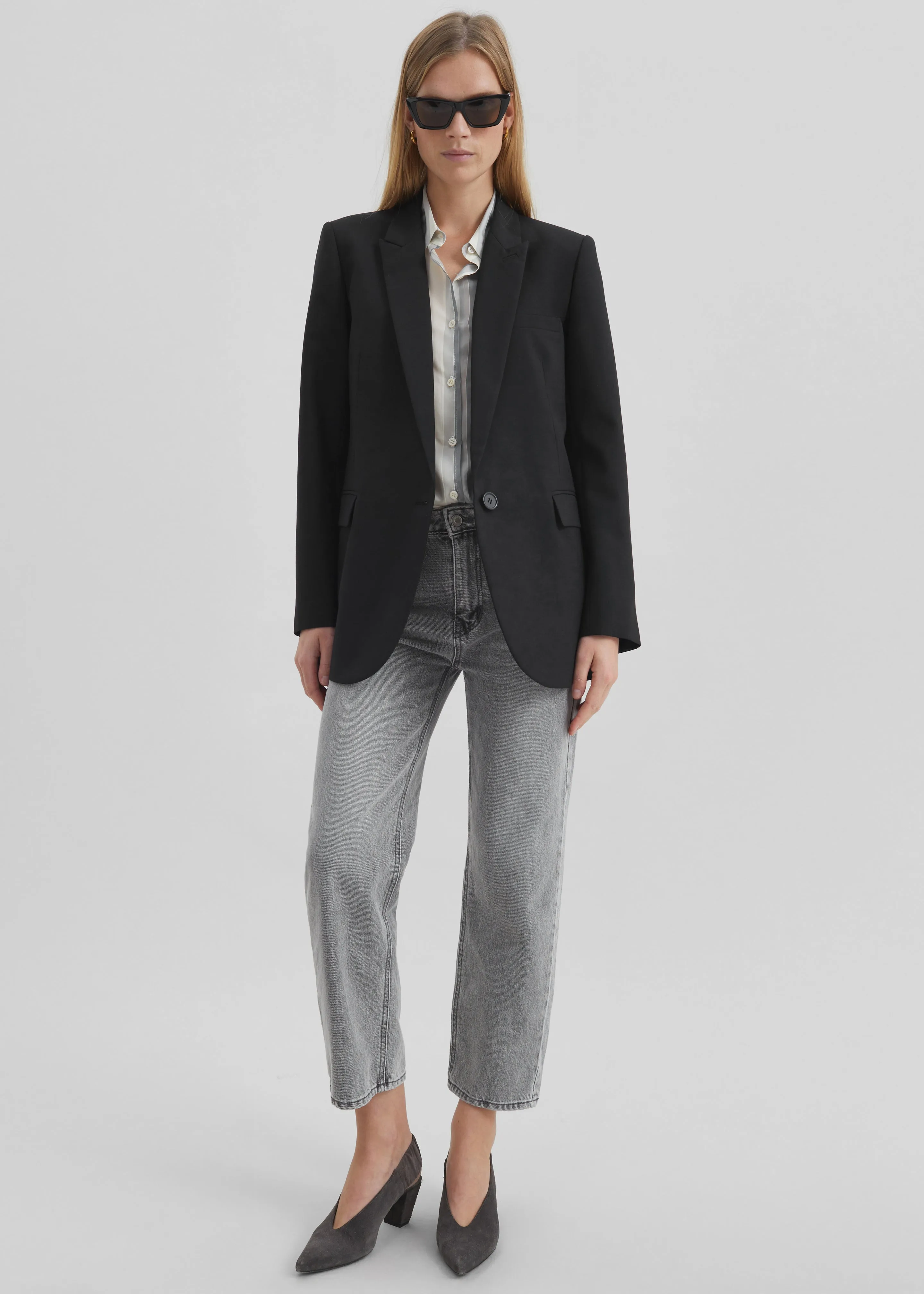 Cig Straight Jeans - Grey Wash sold by Frankie Shop product image thumbnail 2
