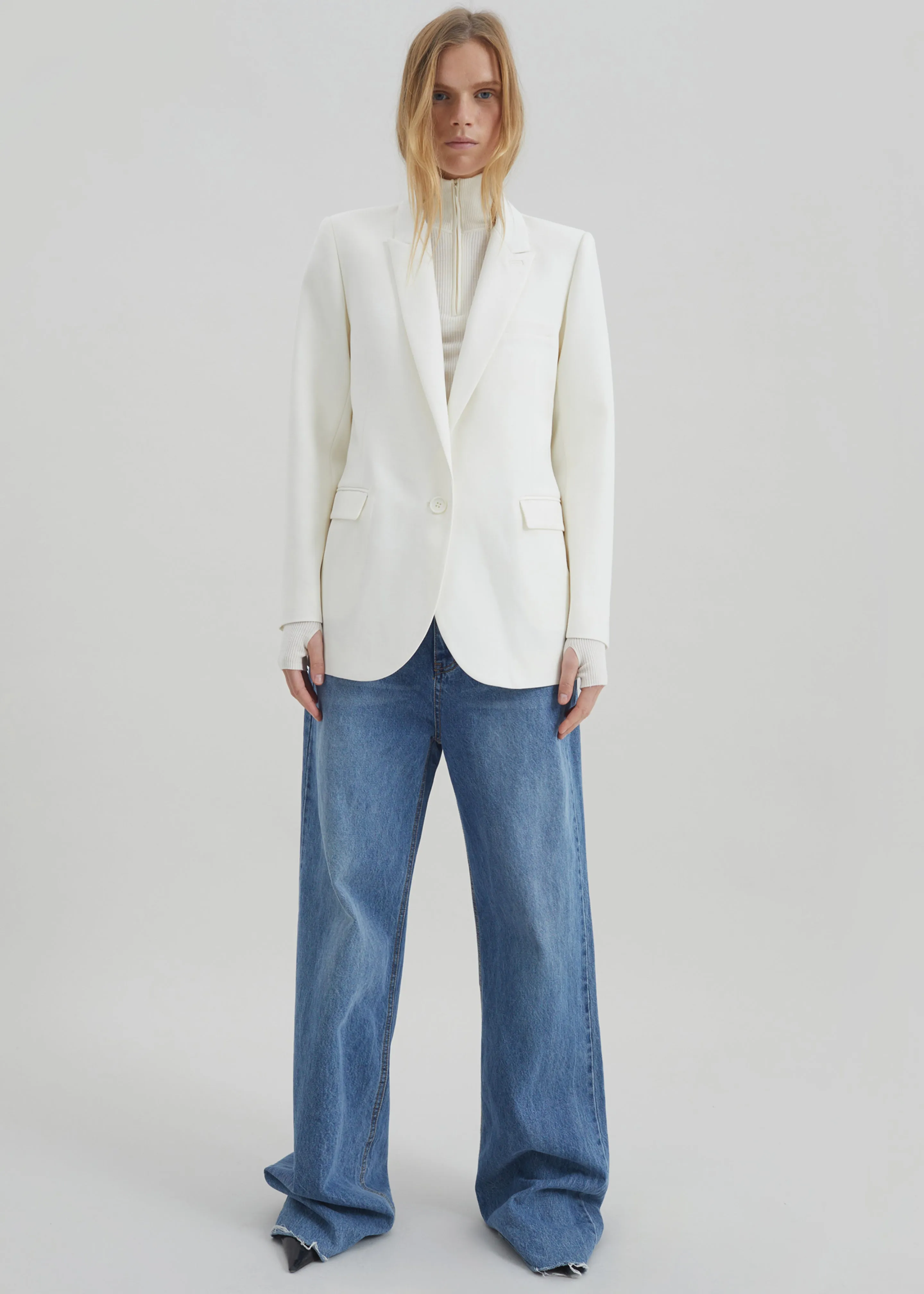 Amelia Tailored Blazer - White sold by Frankie Shop product image thumbnail 2