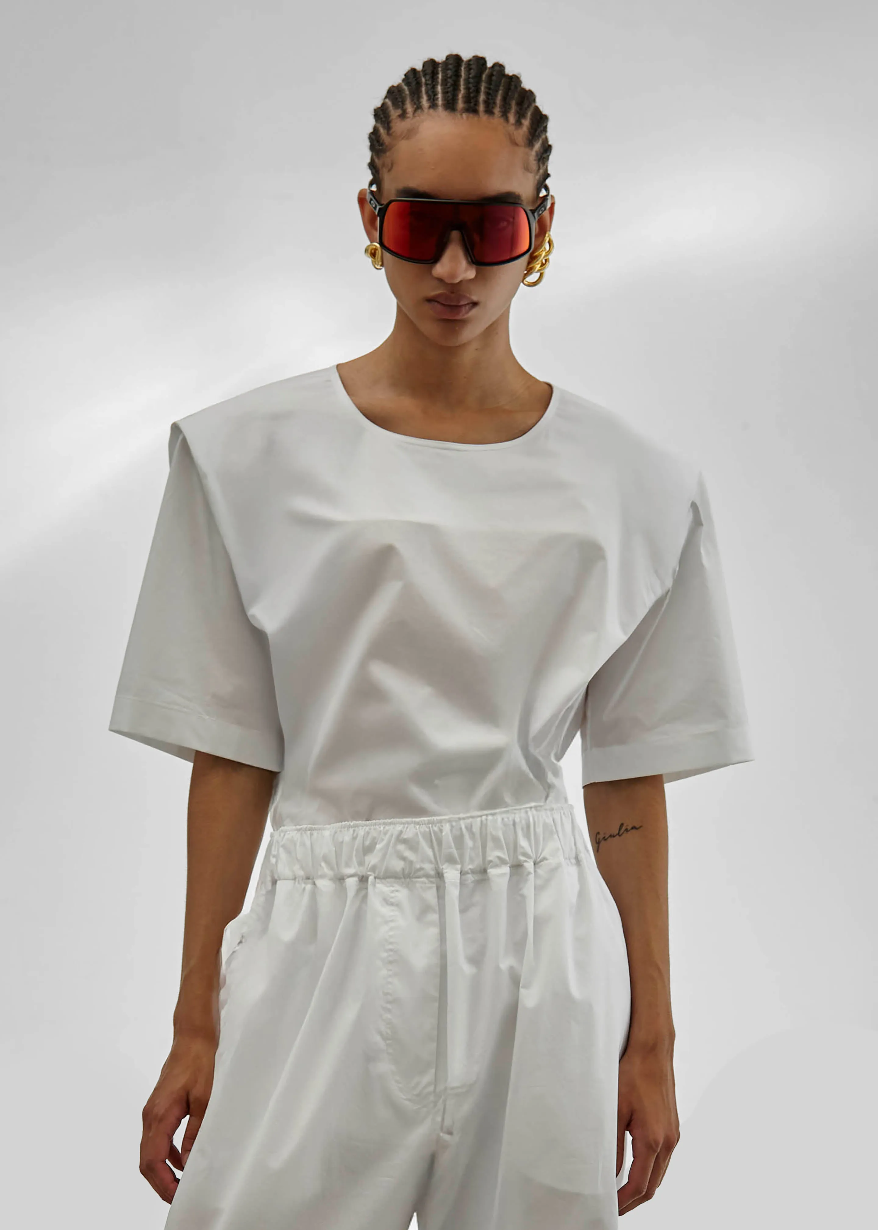 TheLatest Dean Top - White sold by Frankie Shop product image thumbnail 2