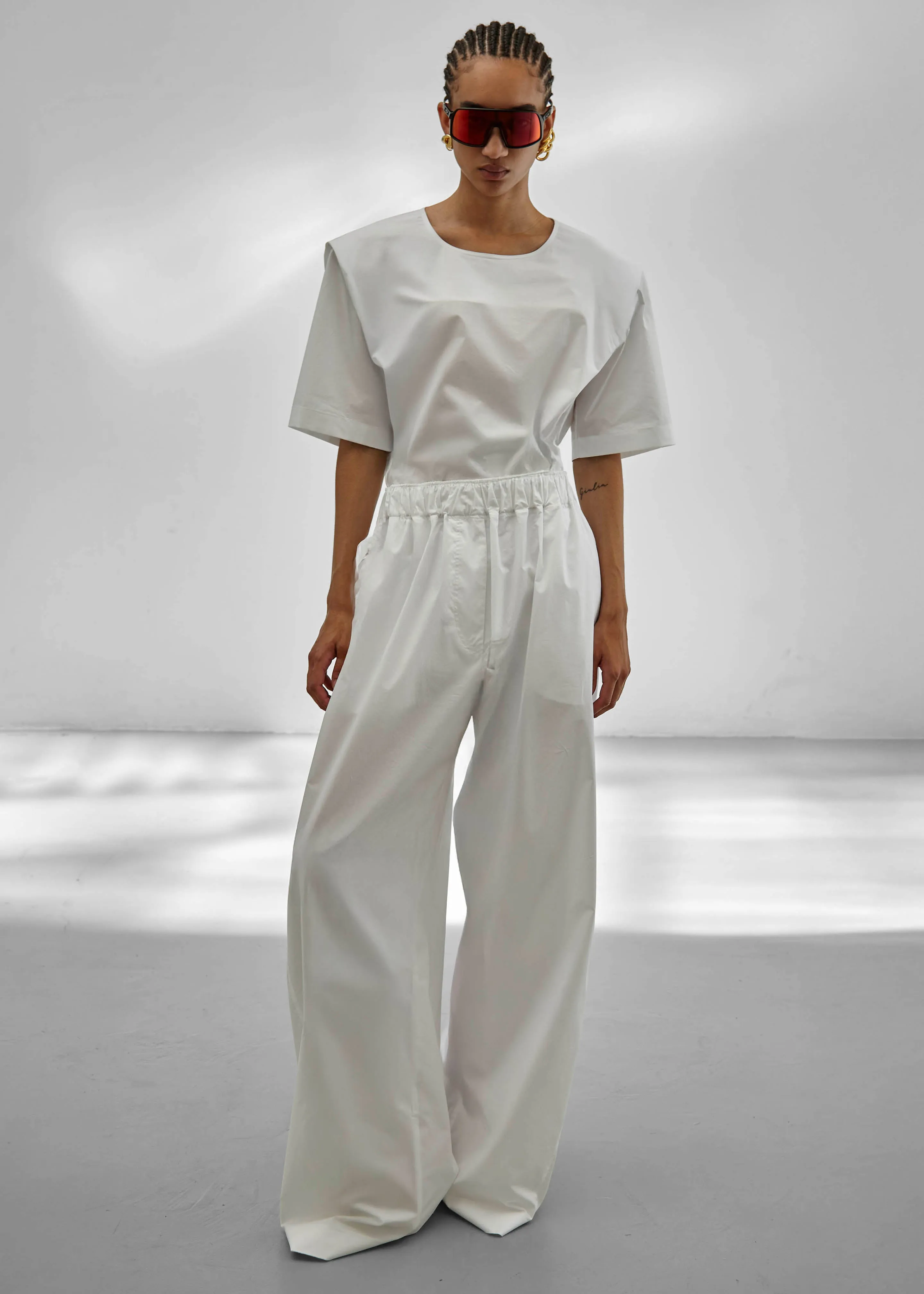 TheLatest Dean Top - White sold by Frankie Shop product image thumbnail 4