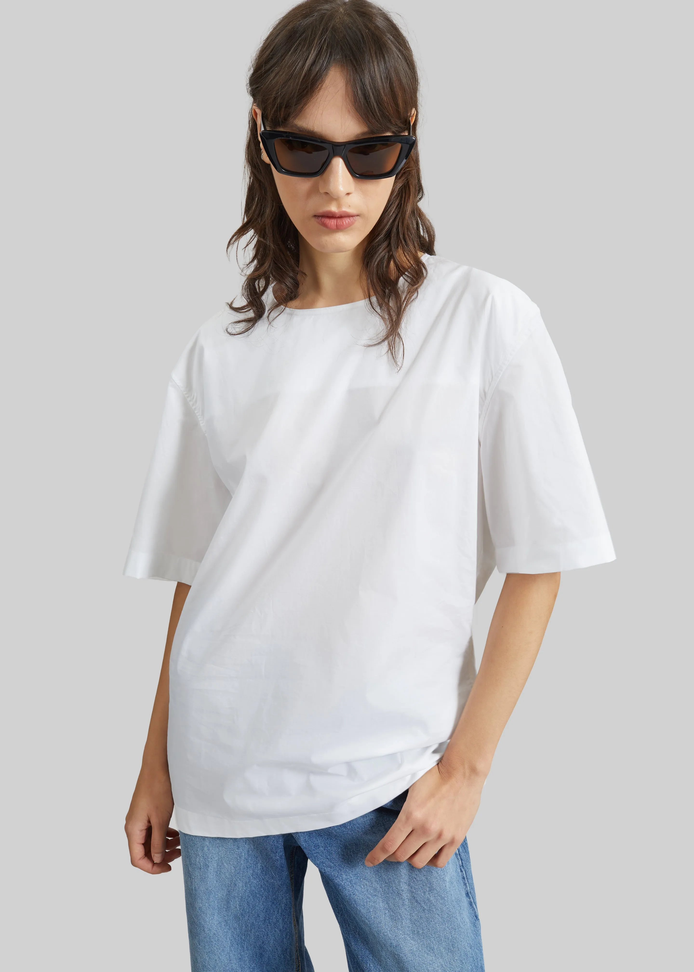 TheLatest Dean Top - White sold by Frankie Shop product image thumbnail 3