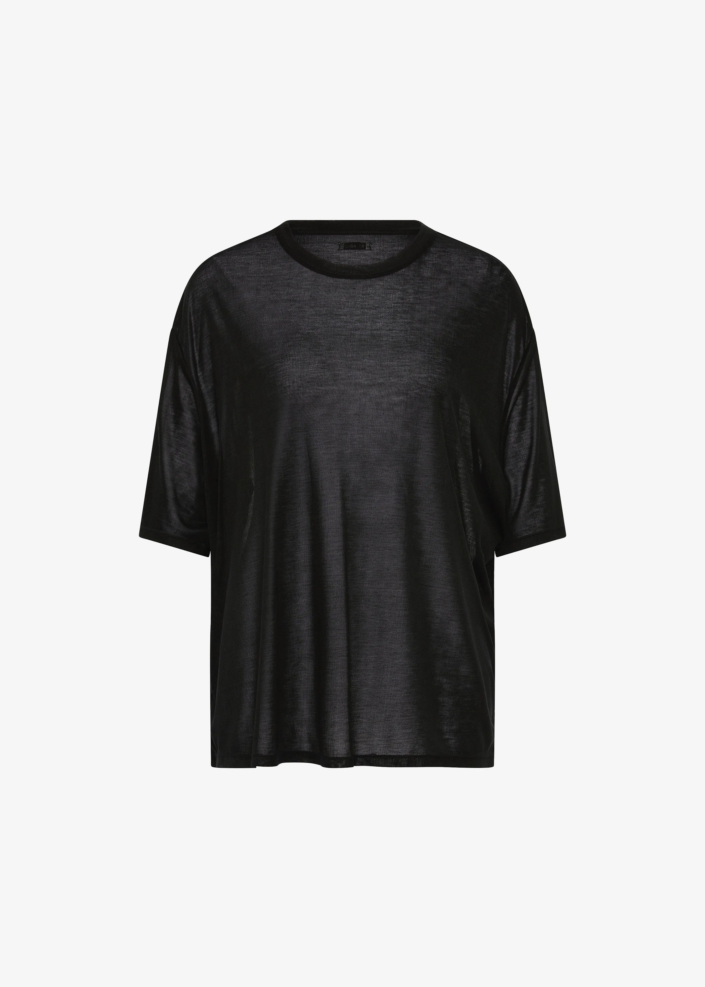 St. Agni Fine Jersey Relaxed Tee - Black sold by Frankie Shop product image thumbnail 5