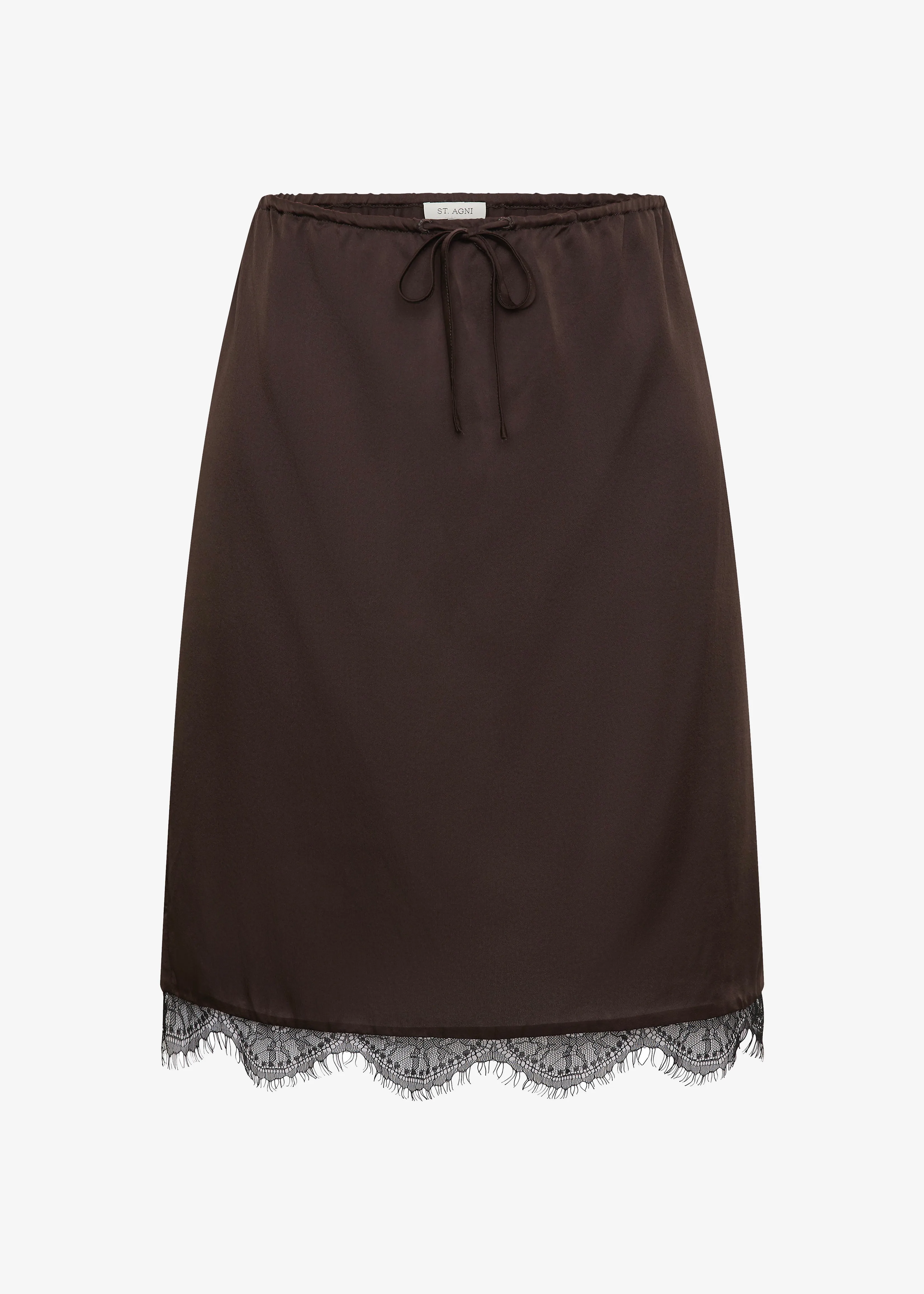 St. Agni Fine Lace Skirt - Bark sold by Frankie Shop product image thumbnail 5