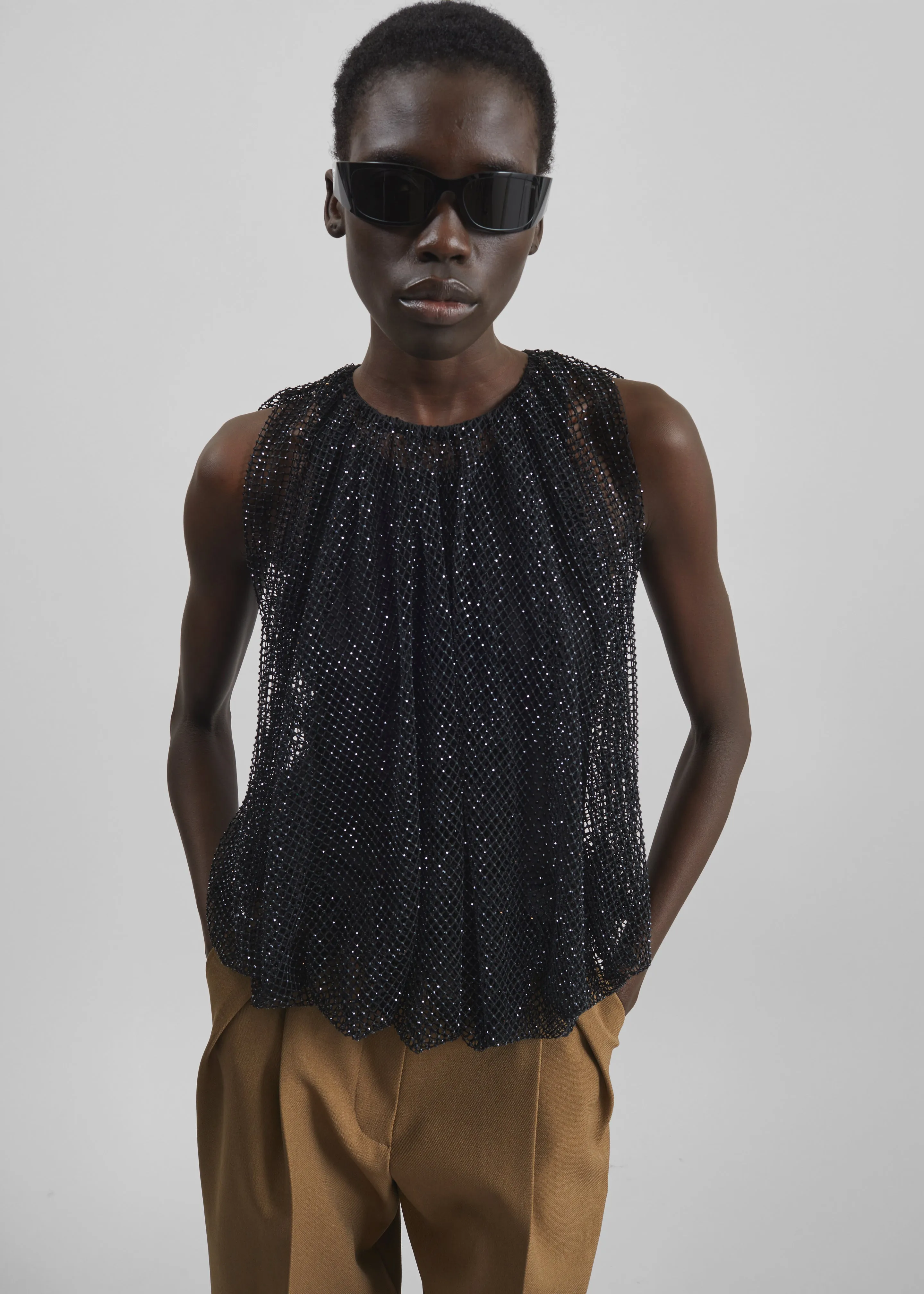 Sportmax Nodo Top - Black sold by Frankie Shop product image thumbnail 2