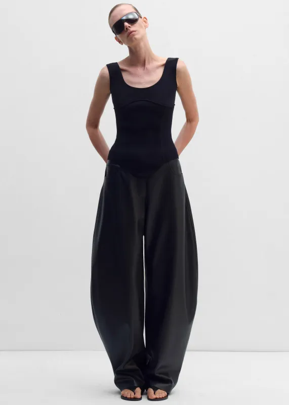 Gudu Trousers #08 - Black made by Frankie Shop