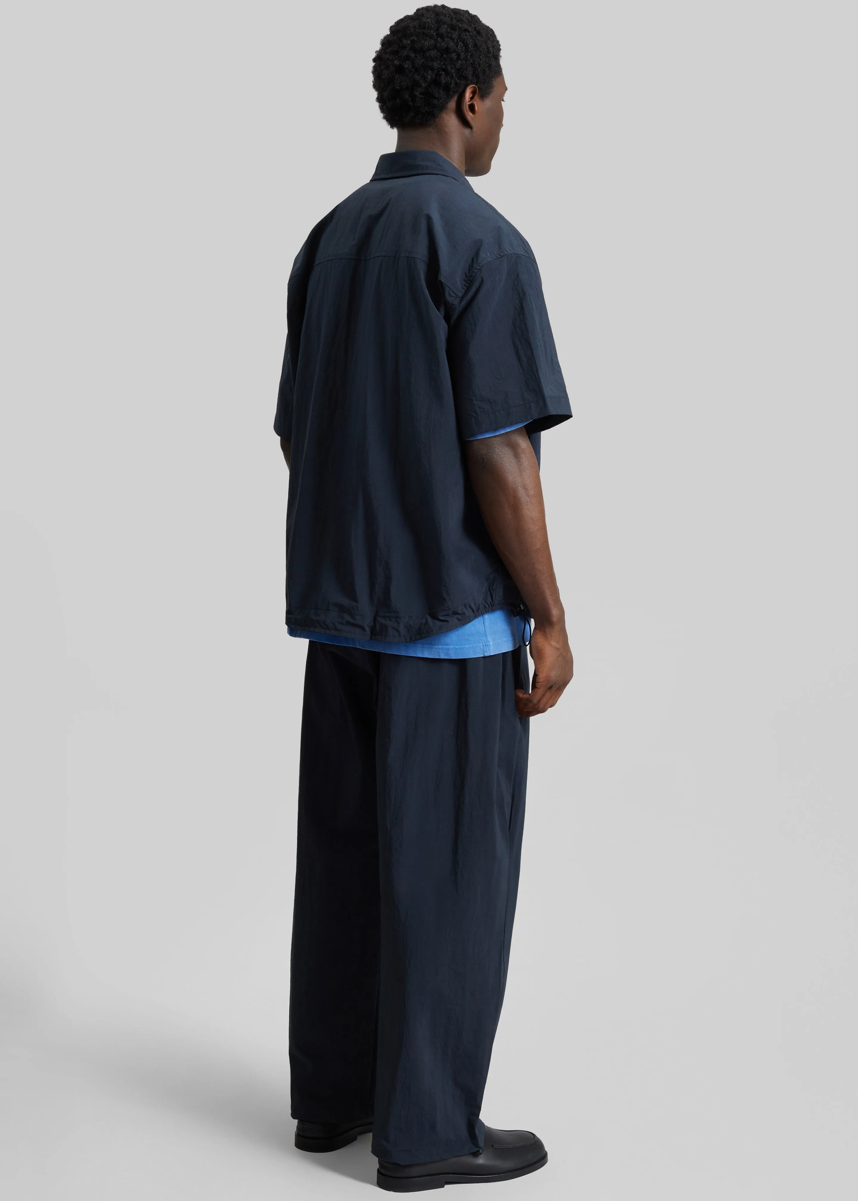 Belem Drawstring Shirt - Navy sold by Frankie Shop product image thumbnail 5