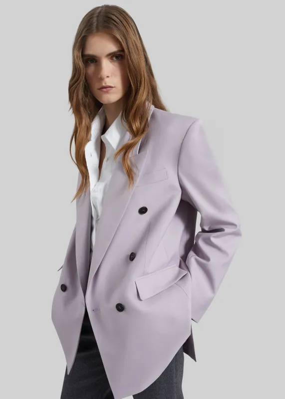 Bielsa Double Breasted Blazer - Lavender made by Frankie Shop