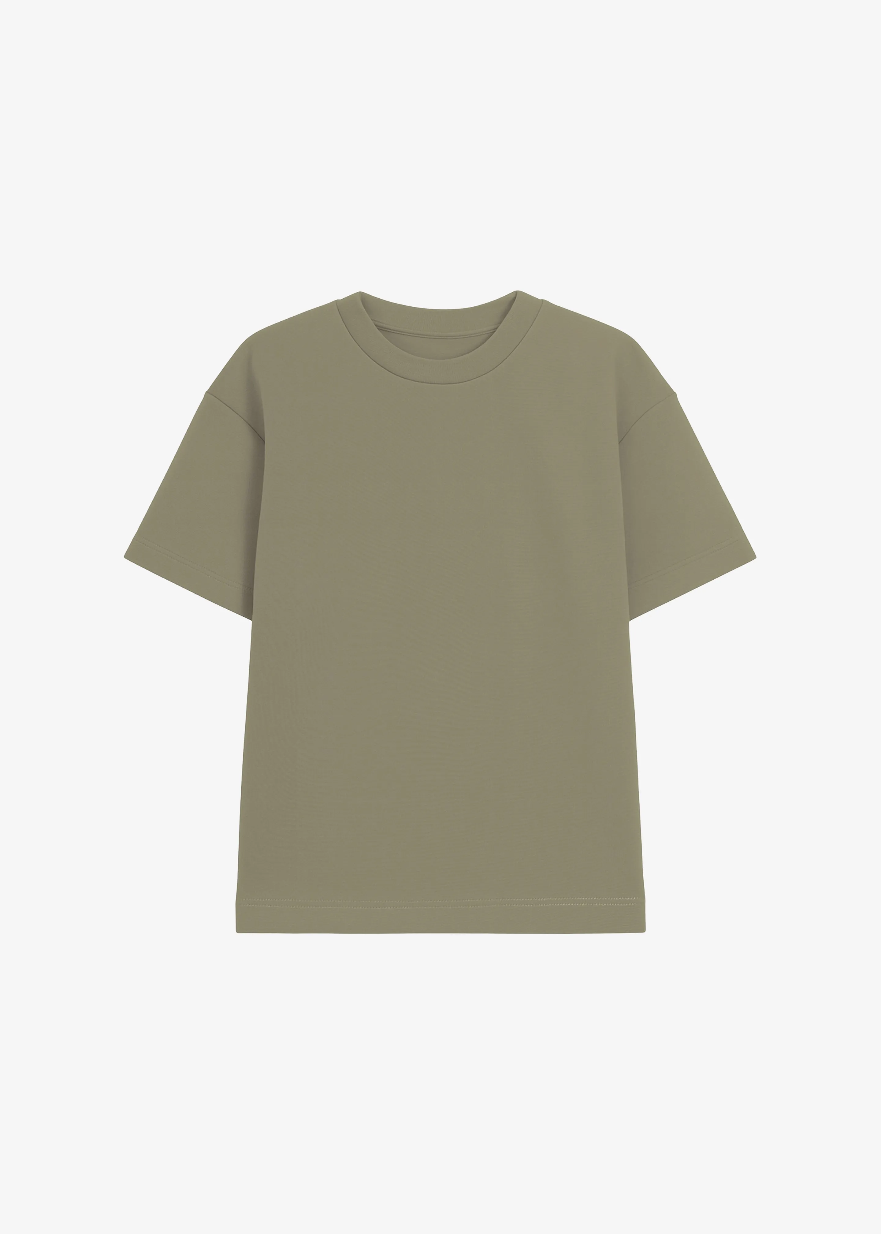 Scoob Boxy T-Shirt - Pale Olive sold by Frankie Shop product image thumbnail 5