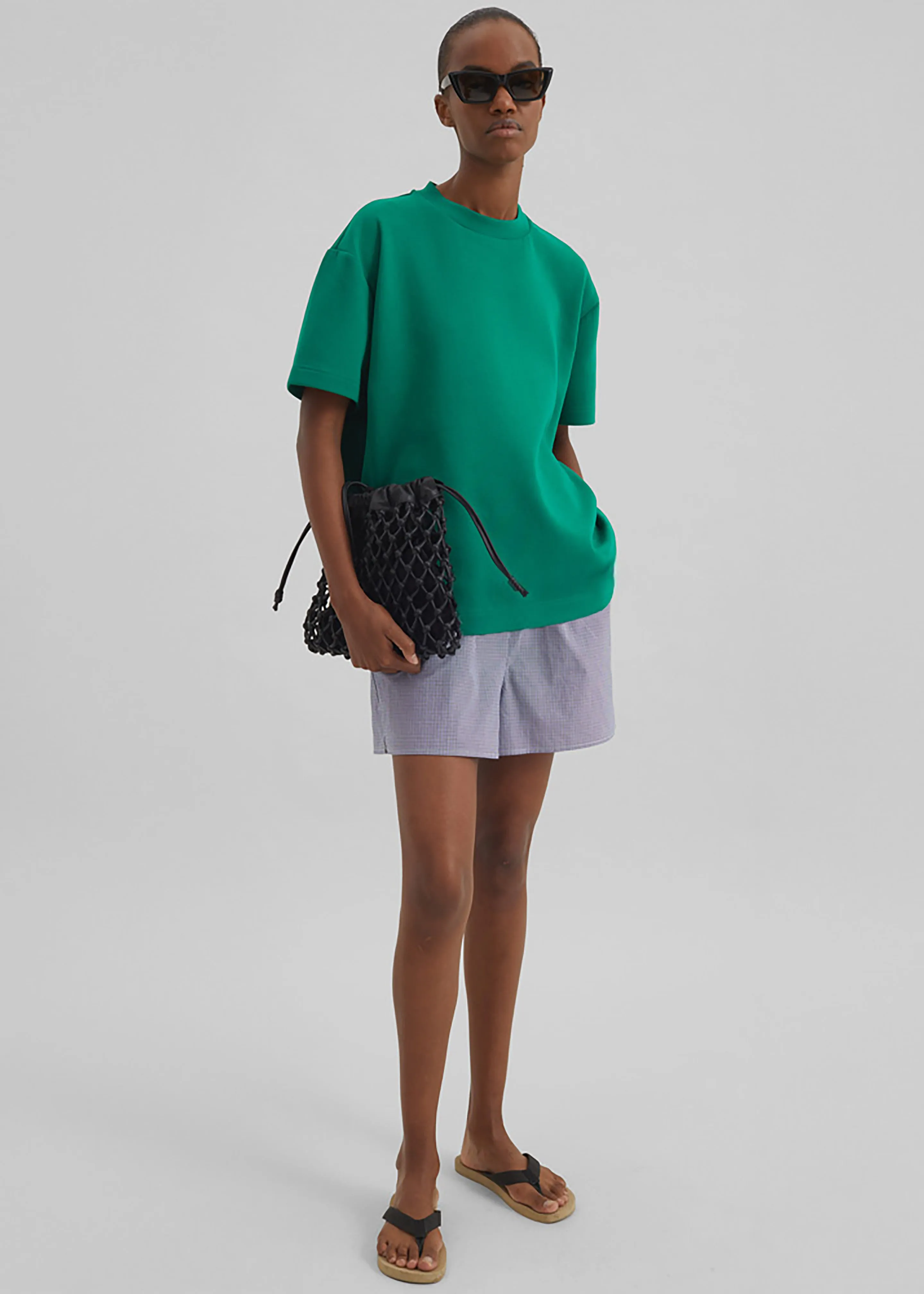 Scoob Boxy T-Shirt - Emerald sold by Frankie Shop product image thumbnail 4