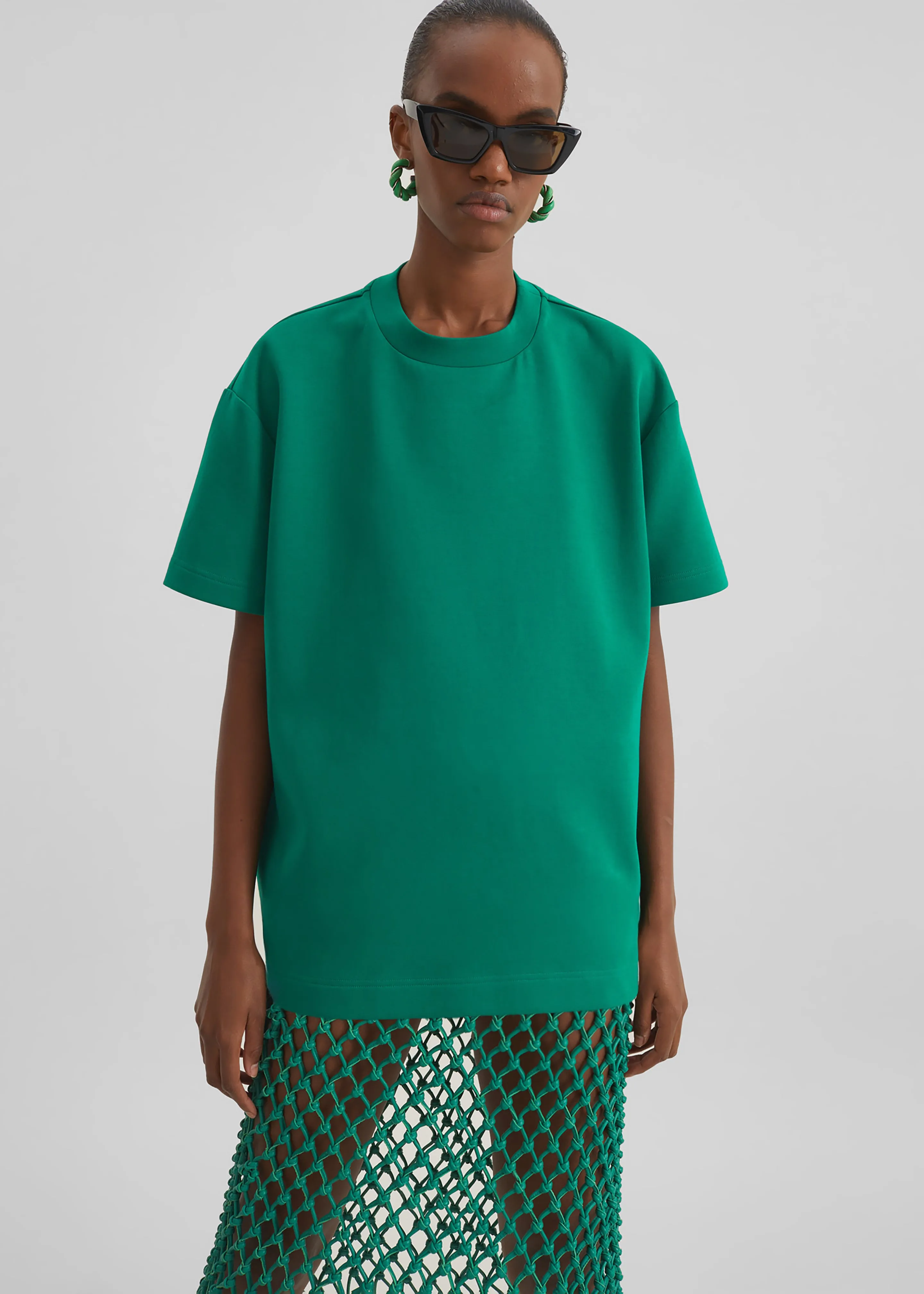 Scoob Boxy T-Shirt - Emerald sold by Frankie Shop product image thumbnail 2