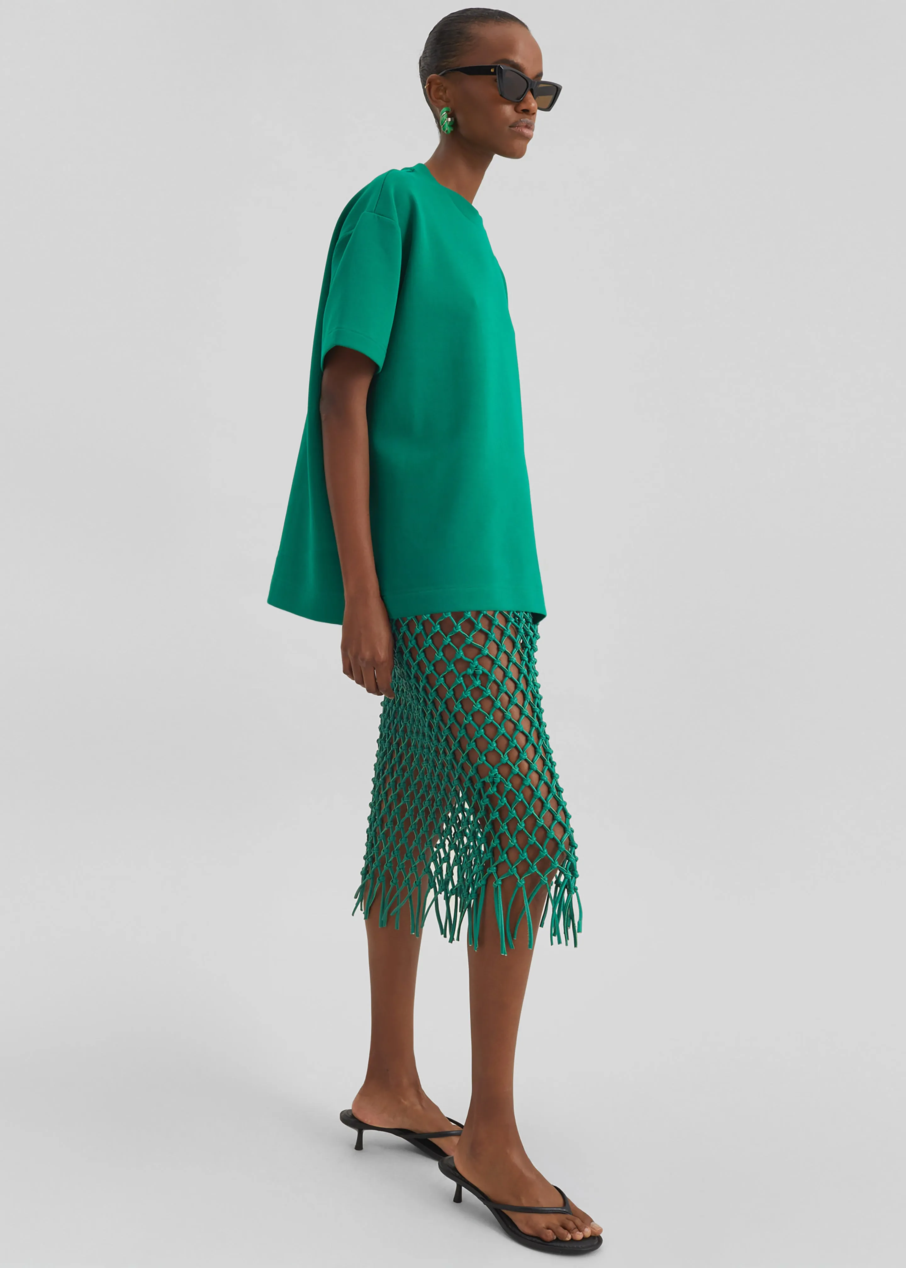 Scoob Boxy T-Shirt - Emerald sold by Frankie Shop product image thumbnail 3