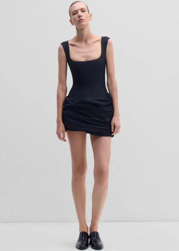 Gudu Mini Dress #04 - Black made by Frankie Shop