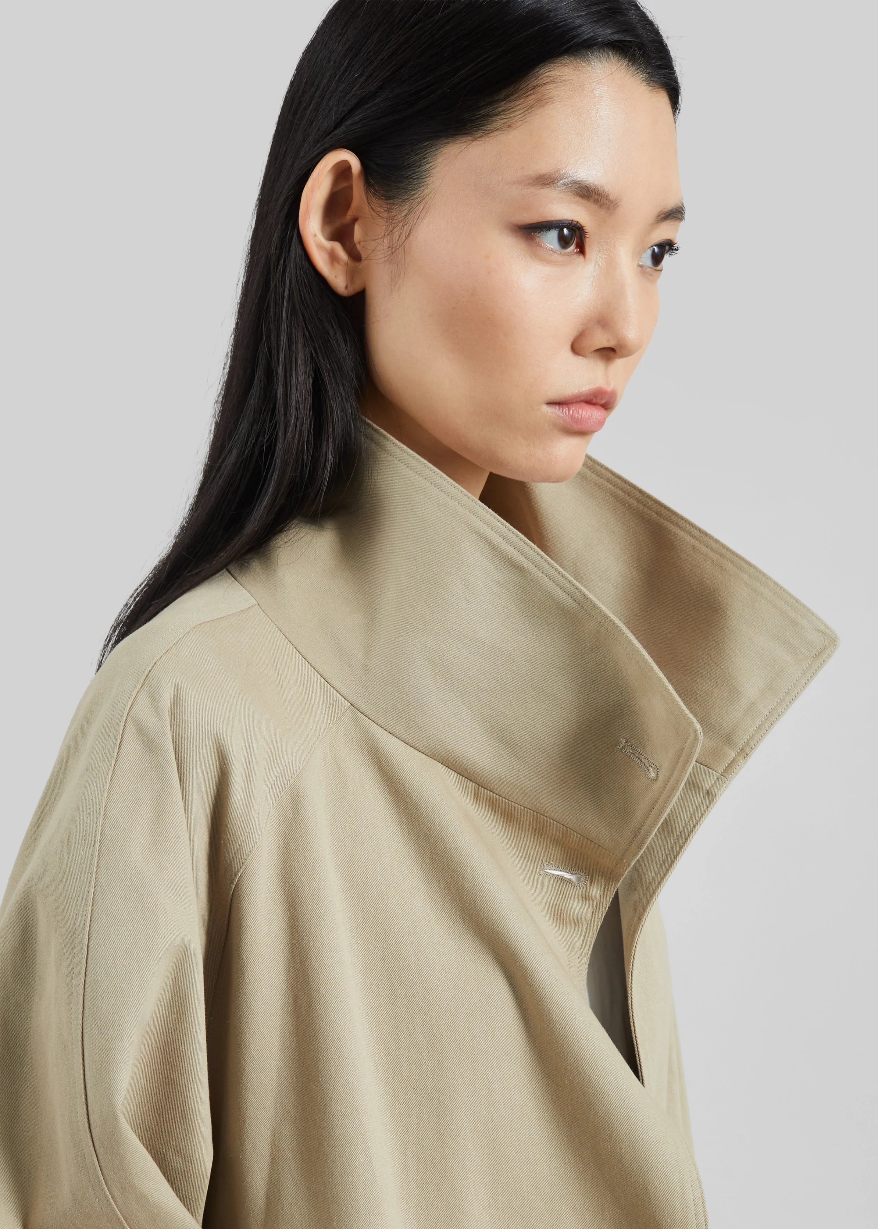 Lenoir Trench Coat - Beige sold by Frankie Shop product image thumbnail 5