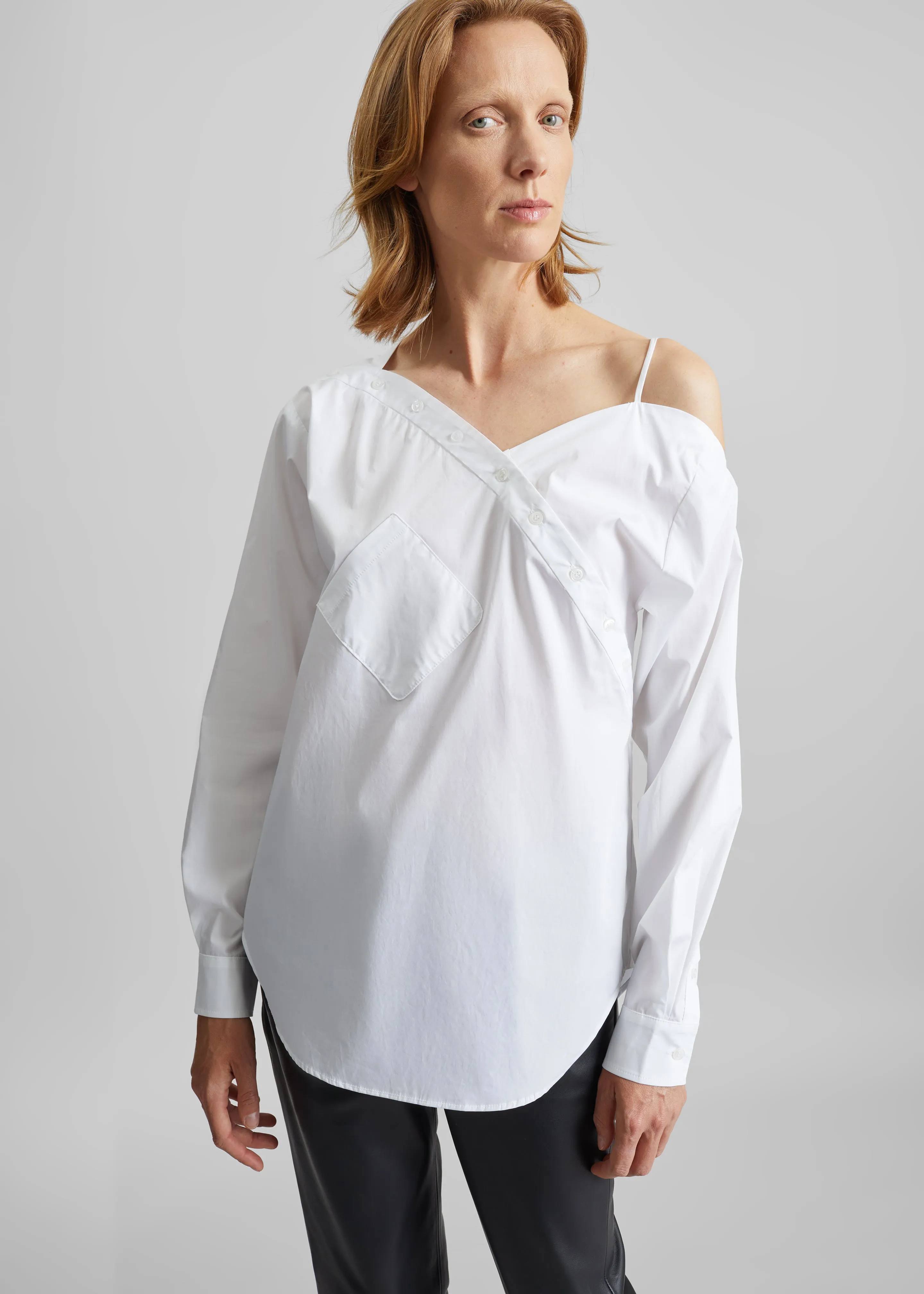 Coperni Heart Shirt - White sold by Frankie Shop product image thumbnail 2