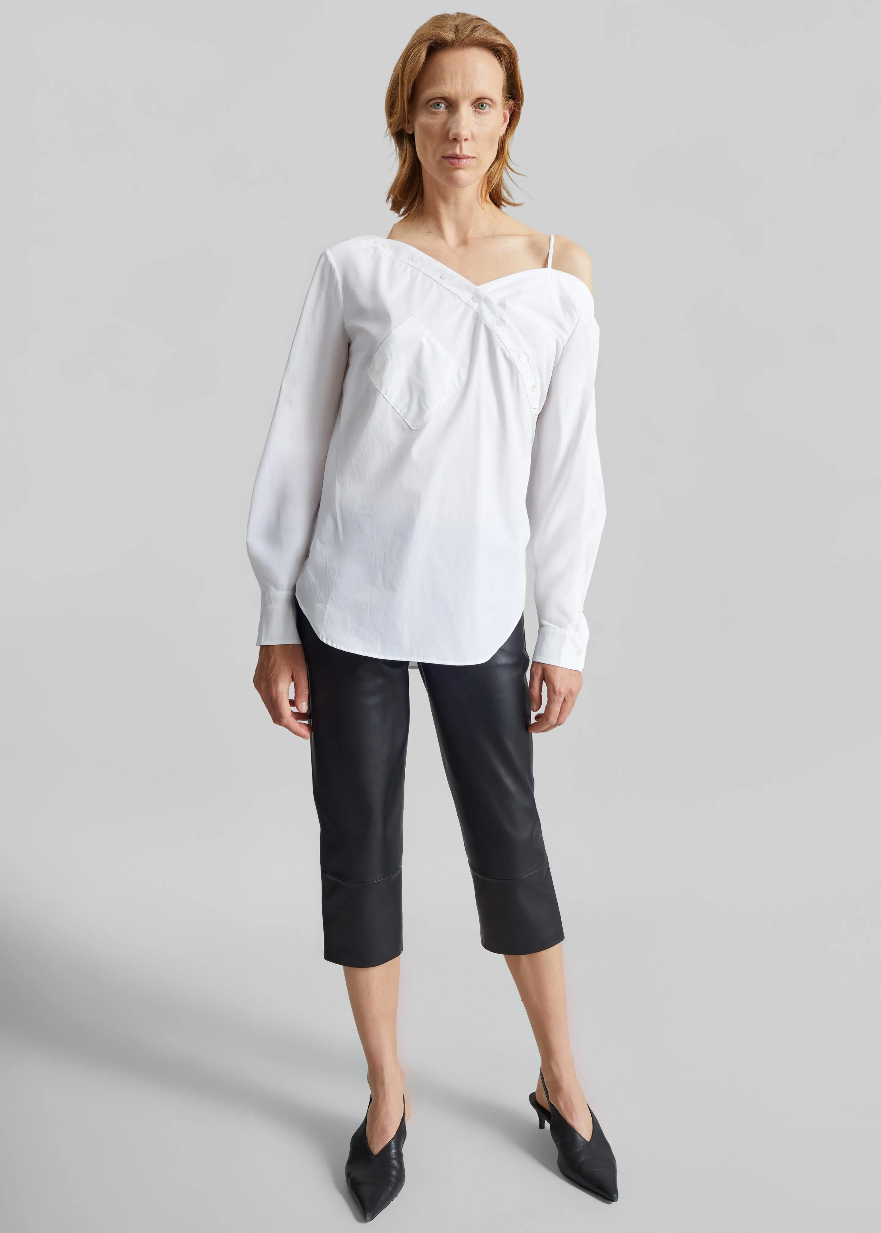 Coperni Heart Shirt - White sold by Frankie Shop product image thumbnail 3
