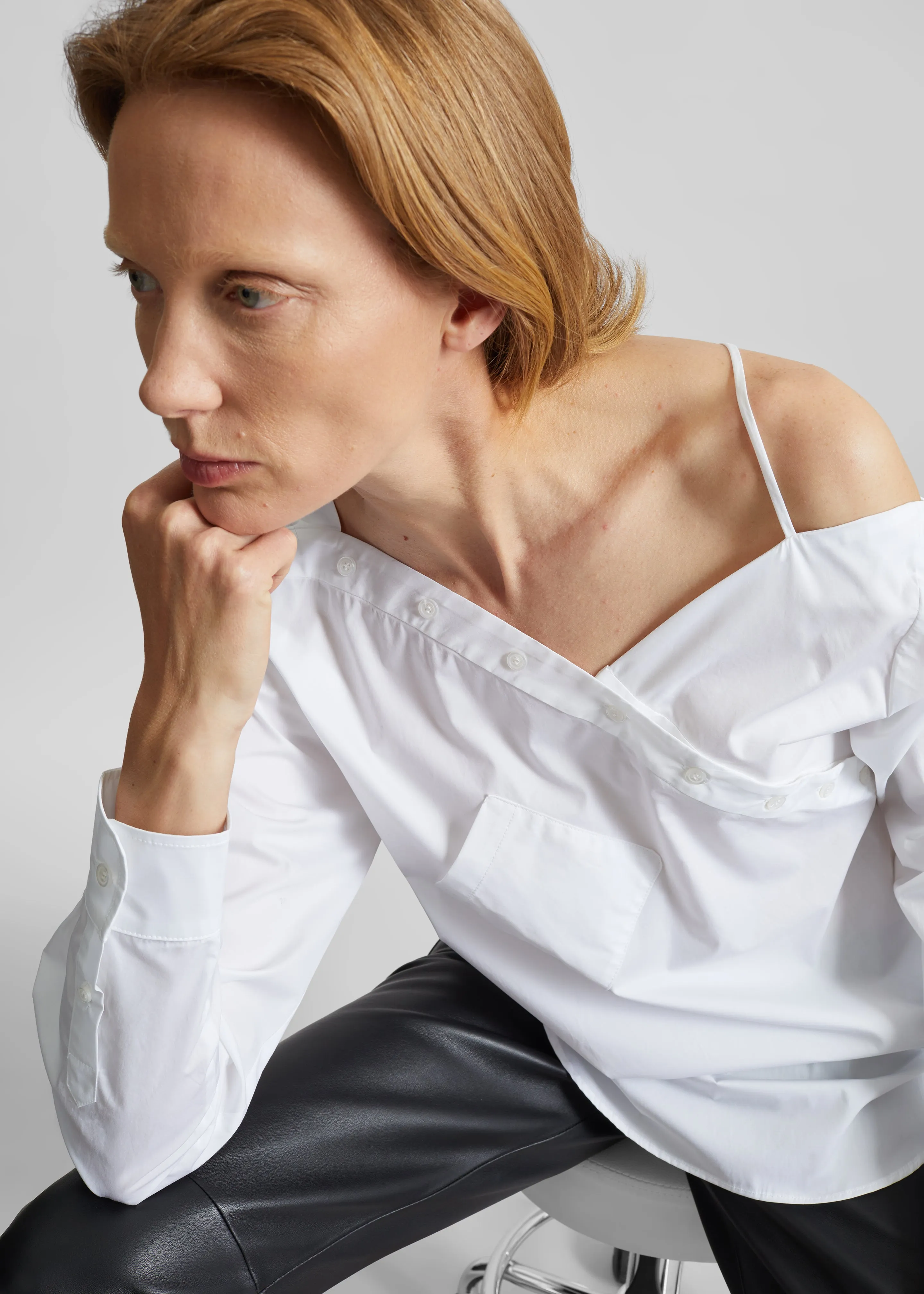 Coperni Heart Shirt - White sold by Frankie Shop