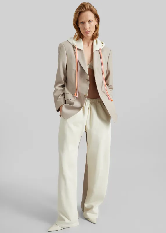 Bettter Track Suit Blazer - Tan made by Frankie Shop