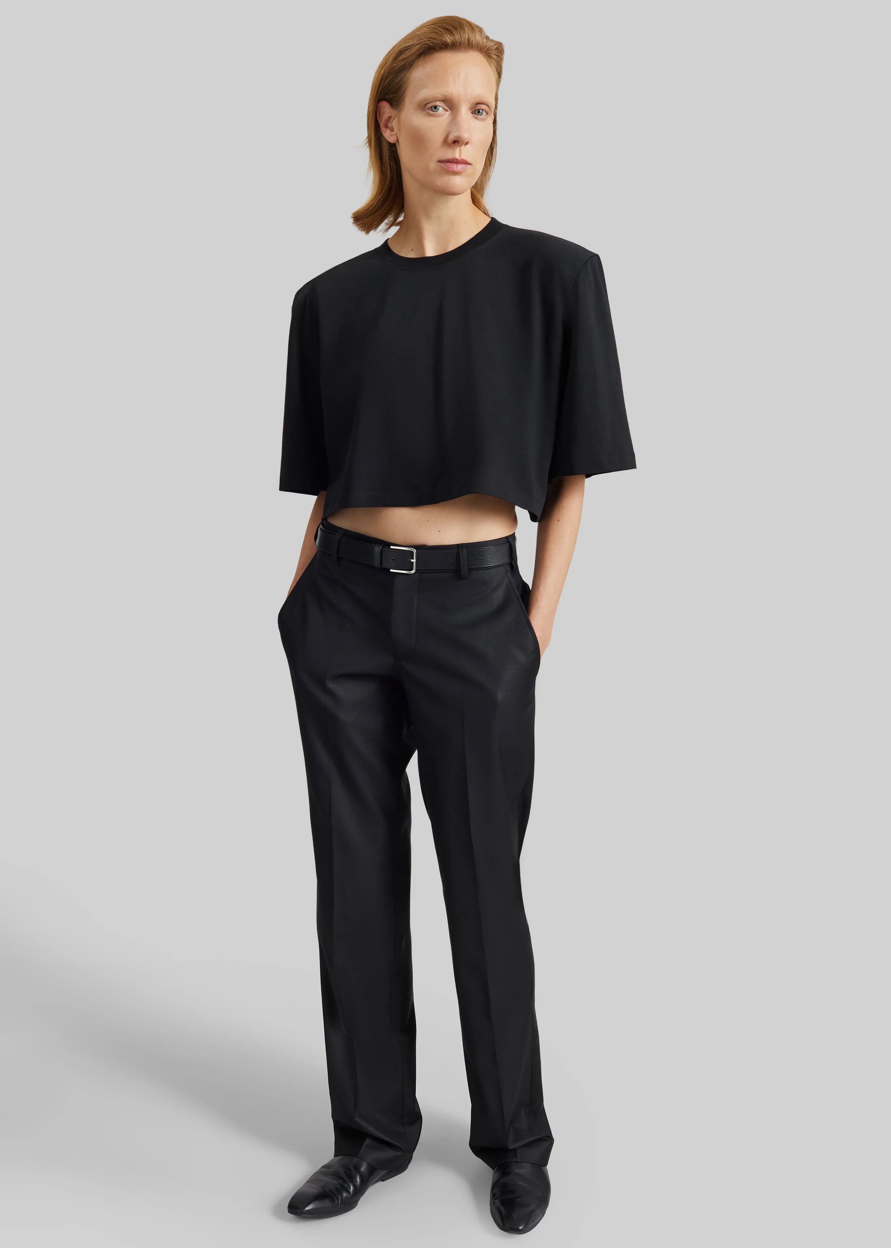 Bettter Classic Trousers - Black sold by Frankie Shop product image thumbnail 5