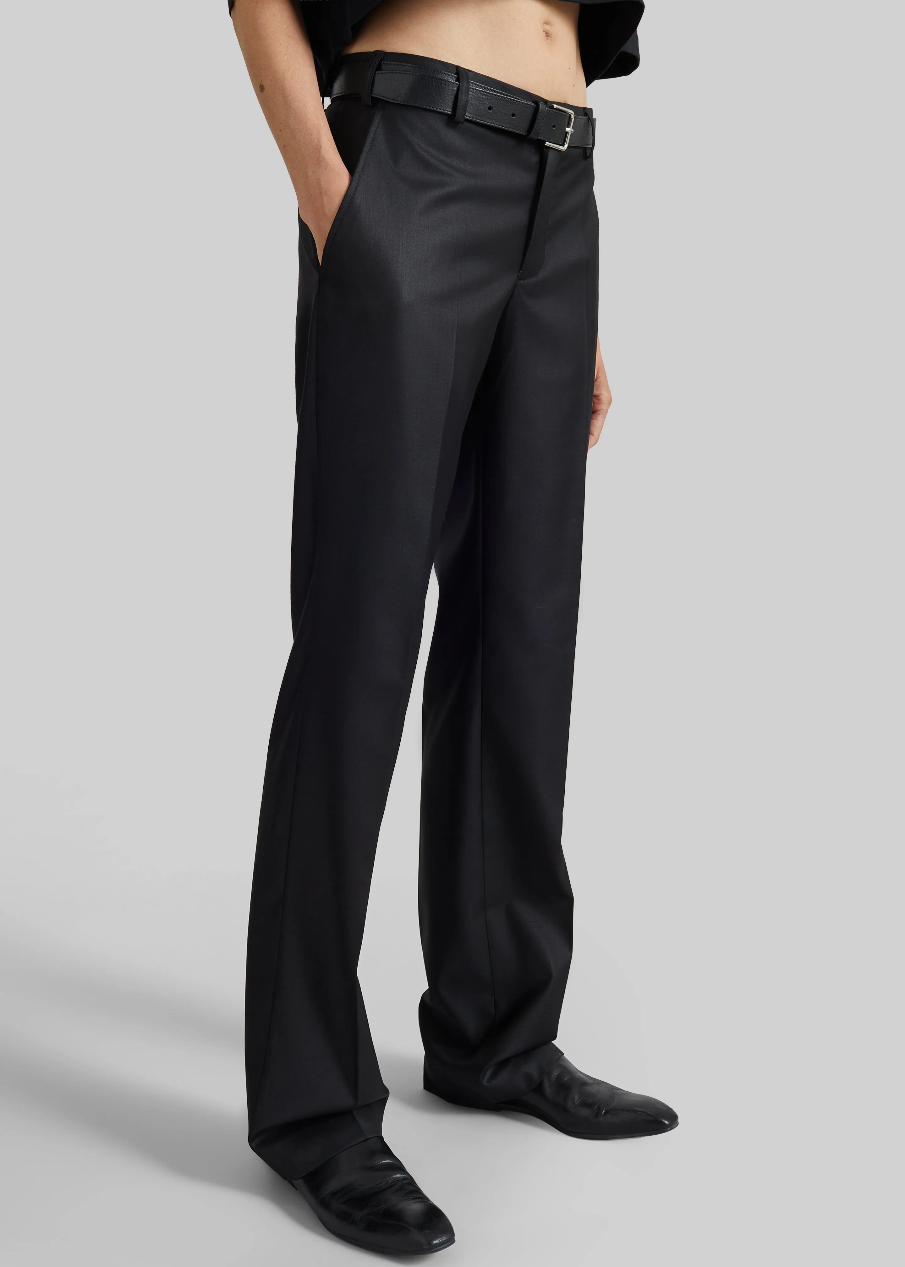 Bettter Classic Trousers - Black sold by Frankie Shop product image thumbnail 4