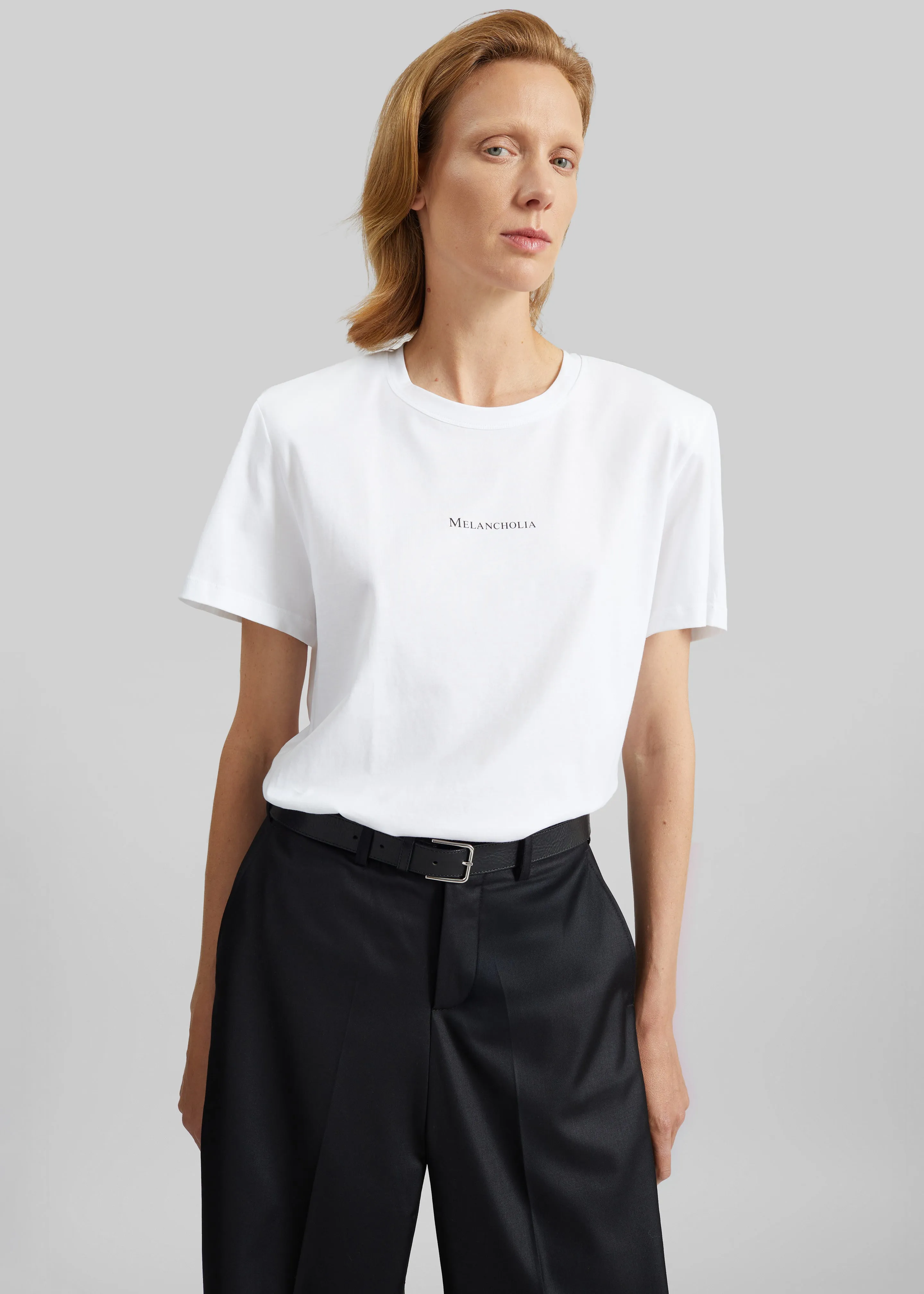 Bettter Melancholia Classic T-Shirt - White sold by Frankie Shop