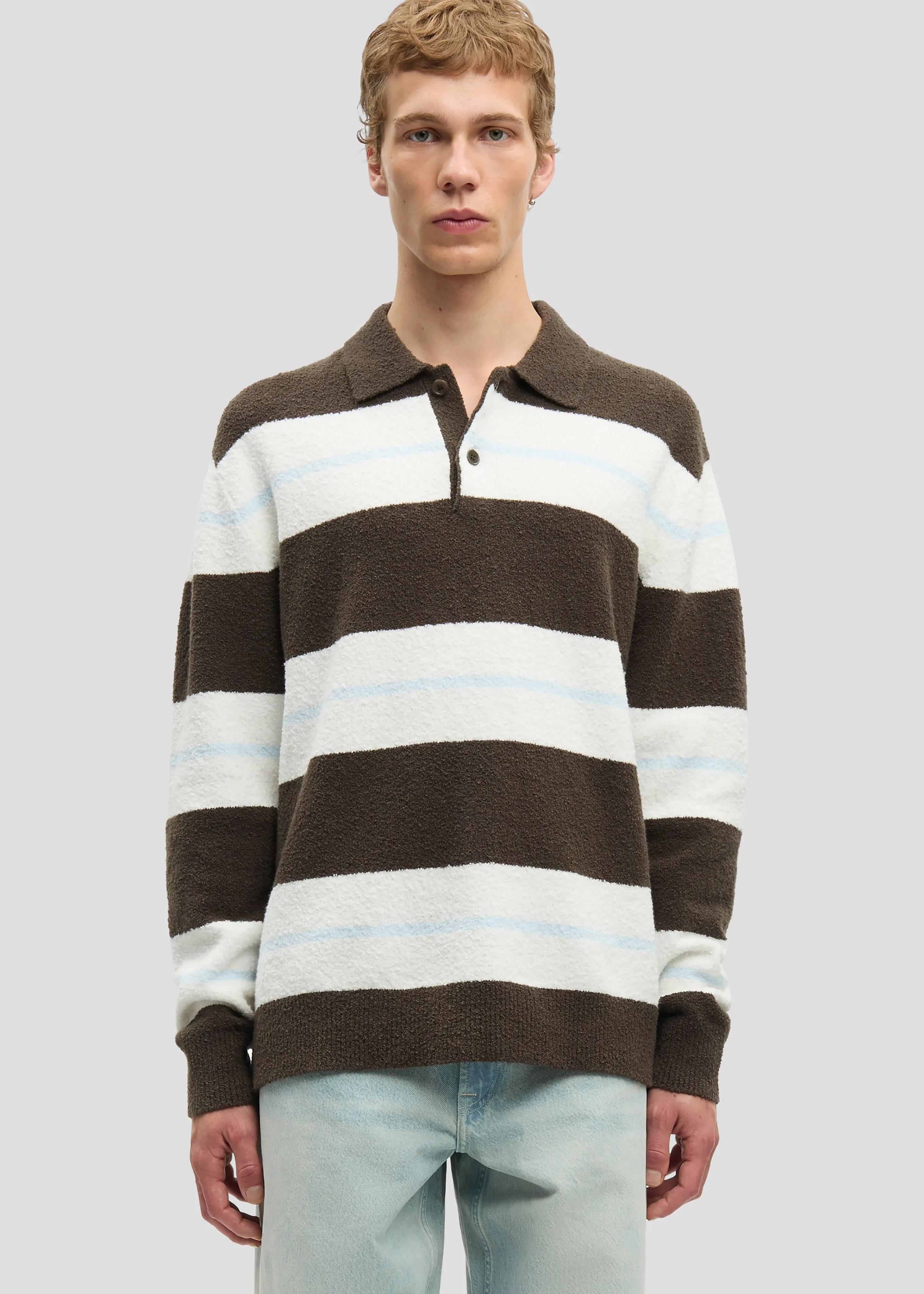 Samsøe Samsøe Sanino Polo - Black Olive St. sold by Frankie Shop