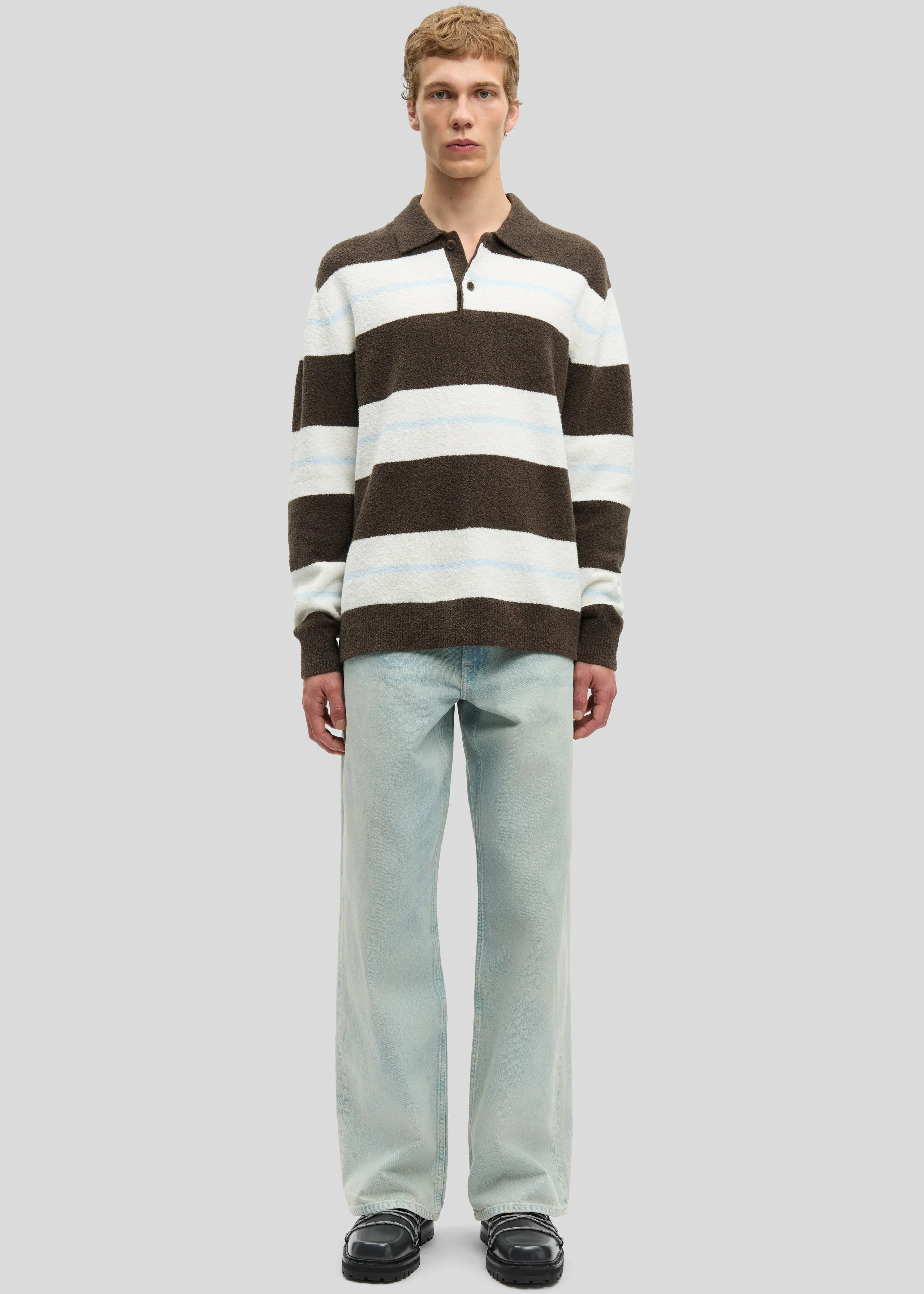 Samsøe Samsøe Sanino Polo - Black Olive St. sold by Frankie Shop product image thumbnail 4