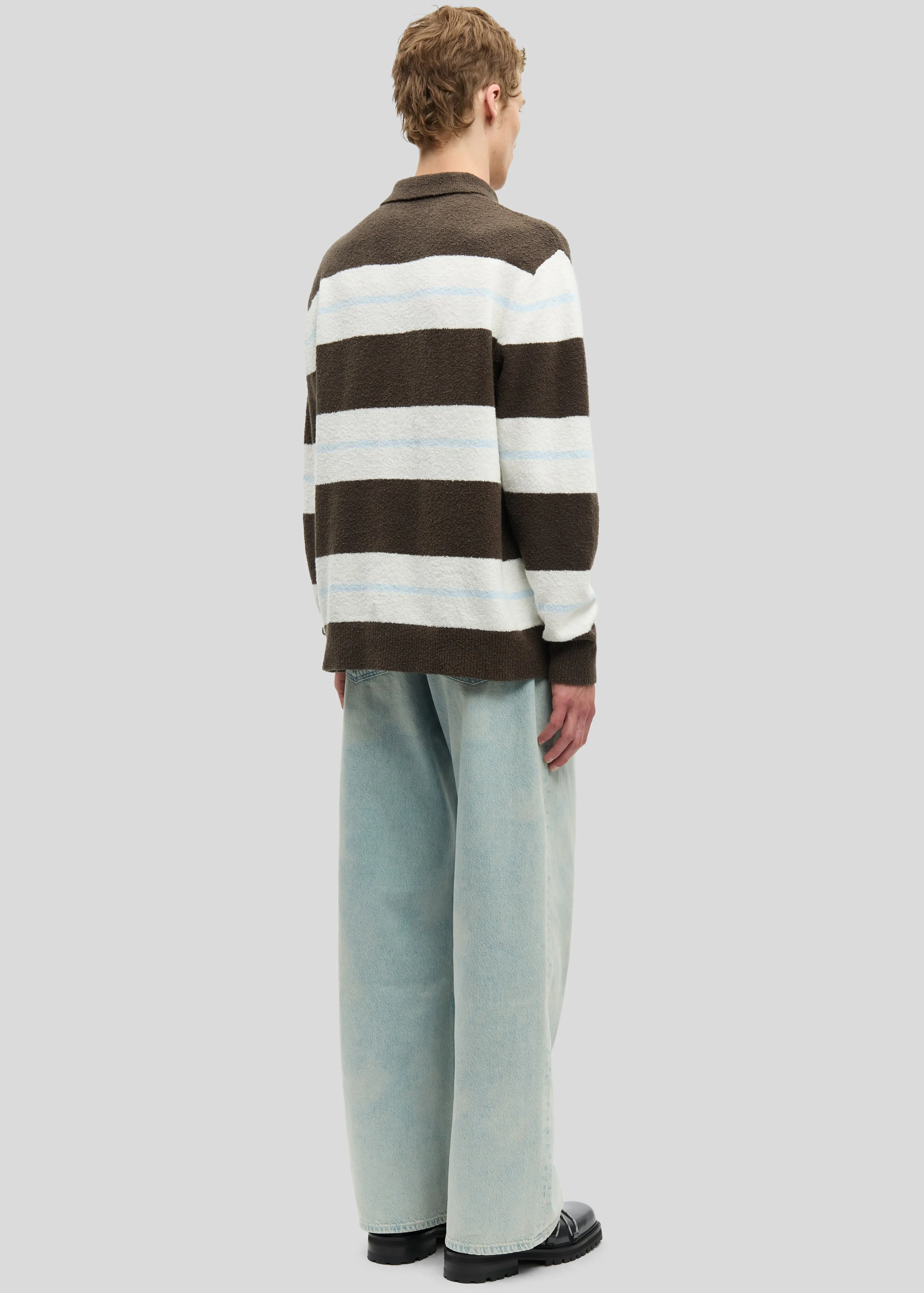 Samsøe Samsøe Sanino Polo - Black Olive St. sold by Frankie Shop product image thumbnail 5