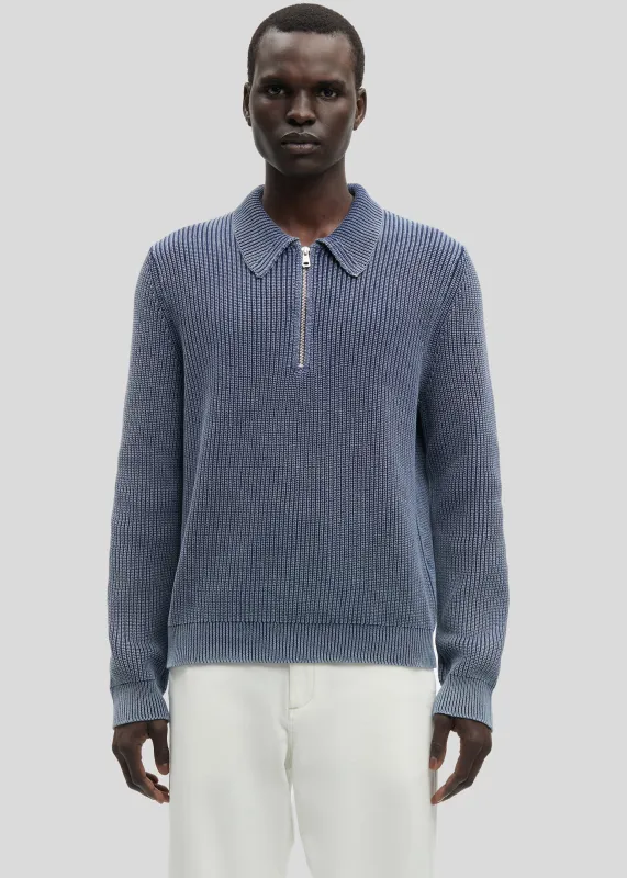 Samsøe Samsøe Saearl Hz Polo - Insignia Blue made by Frankie Shop