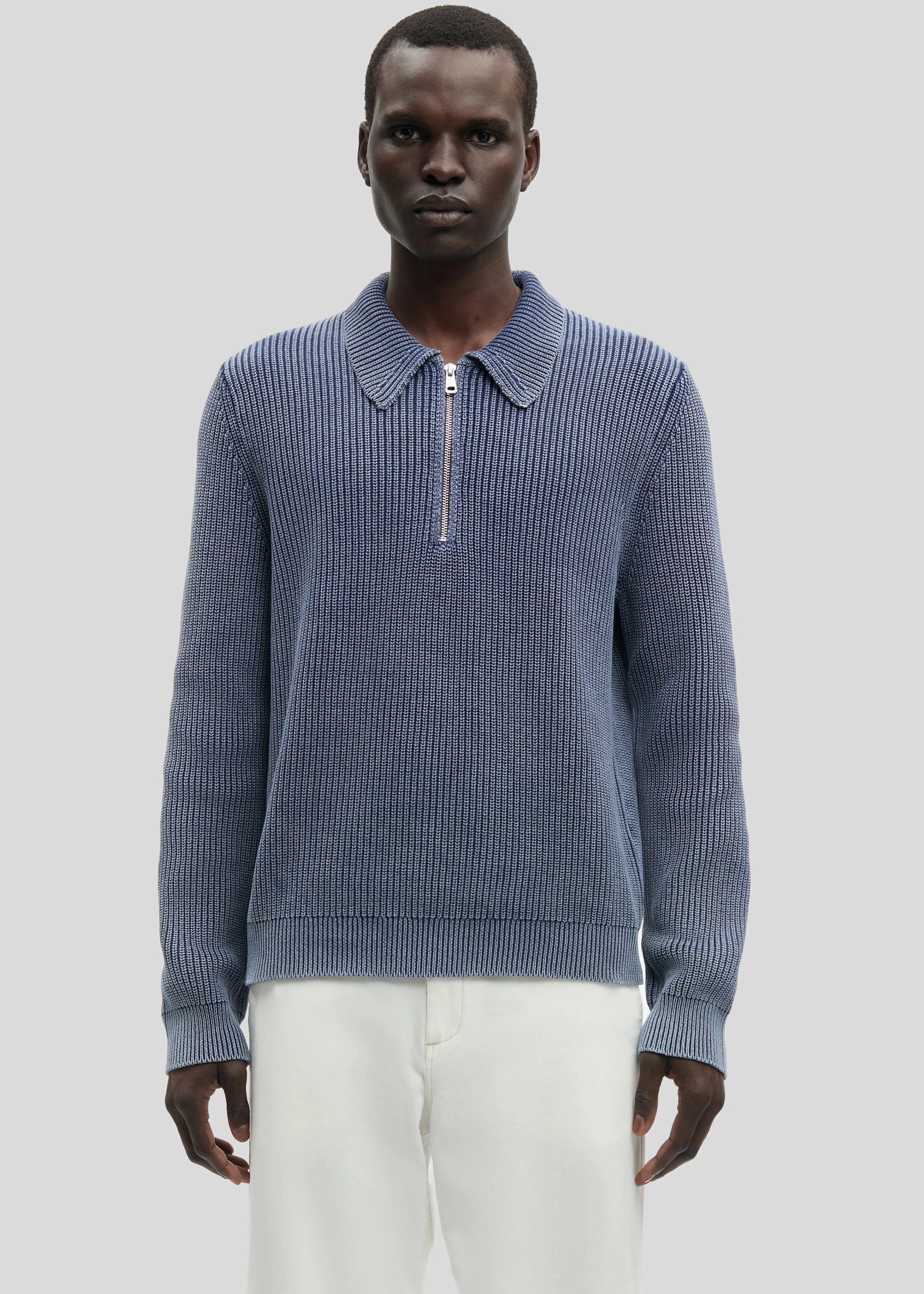 Samsøe Samsøe Saearl Hz Polo - Insignia Blue sold by Frankie Shop