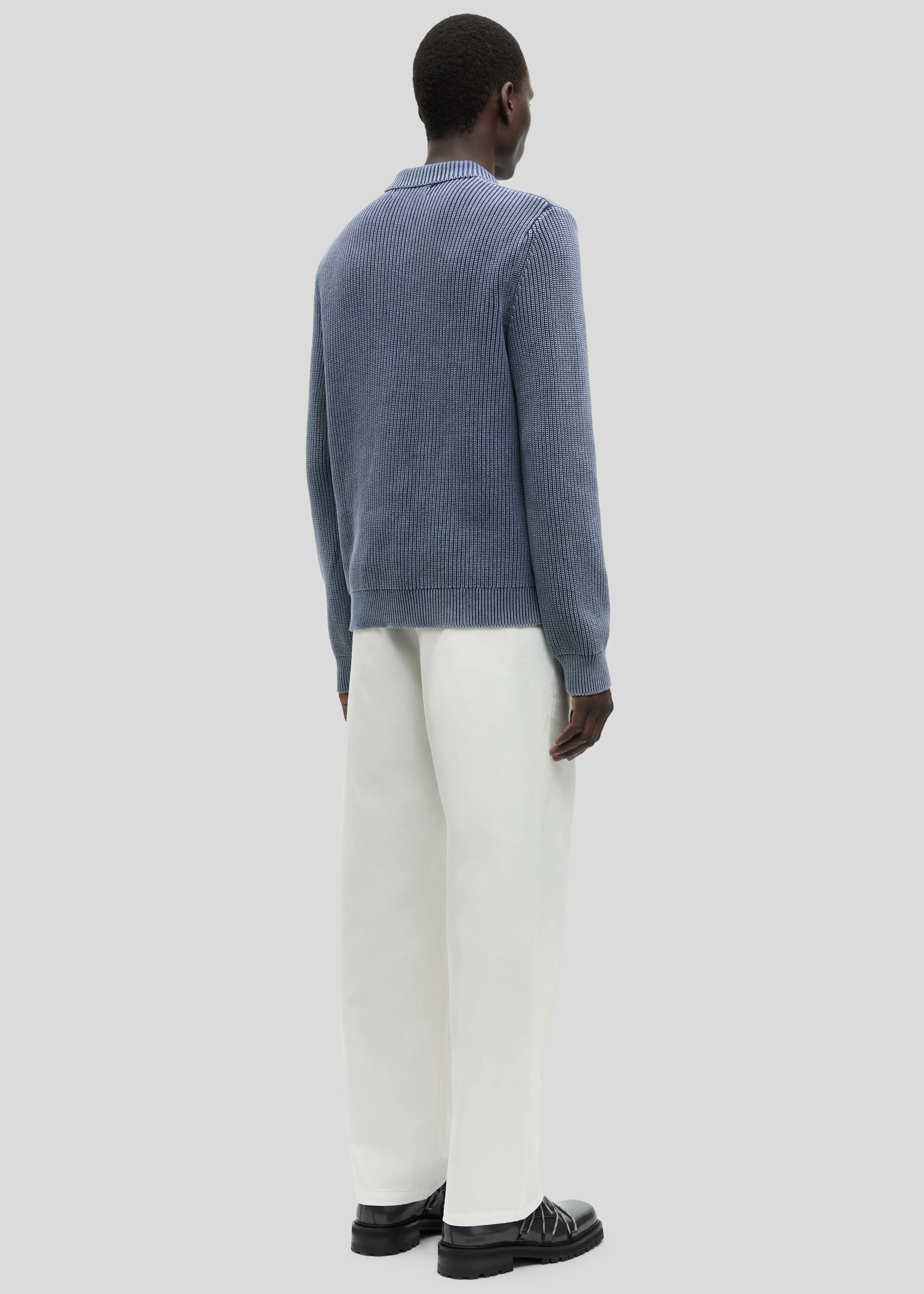 Samsøe Samsøe Saearl Hz Polo - Insignia Blue sold by Frankie Shop product image thumbnail 4