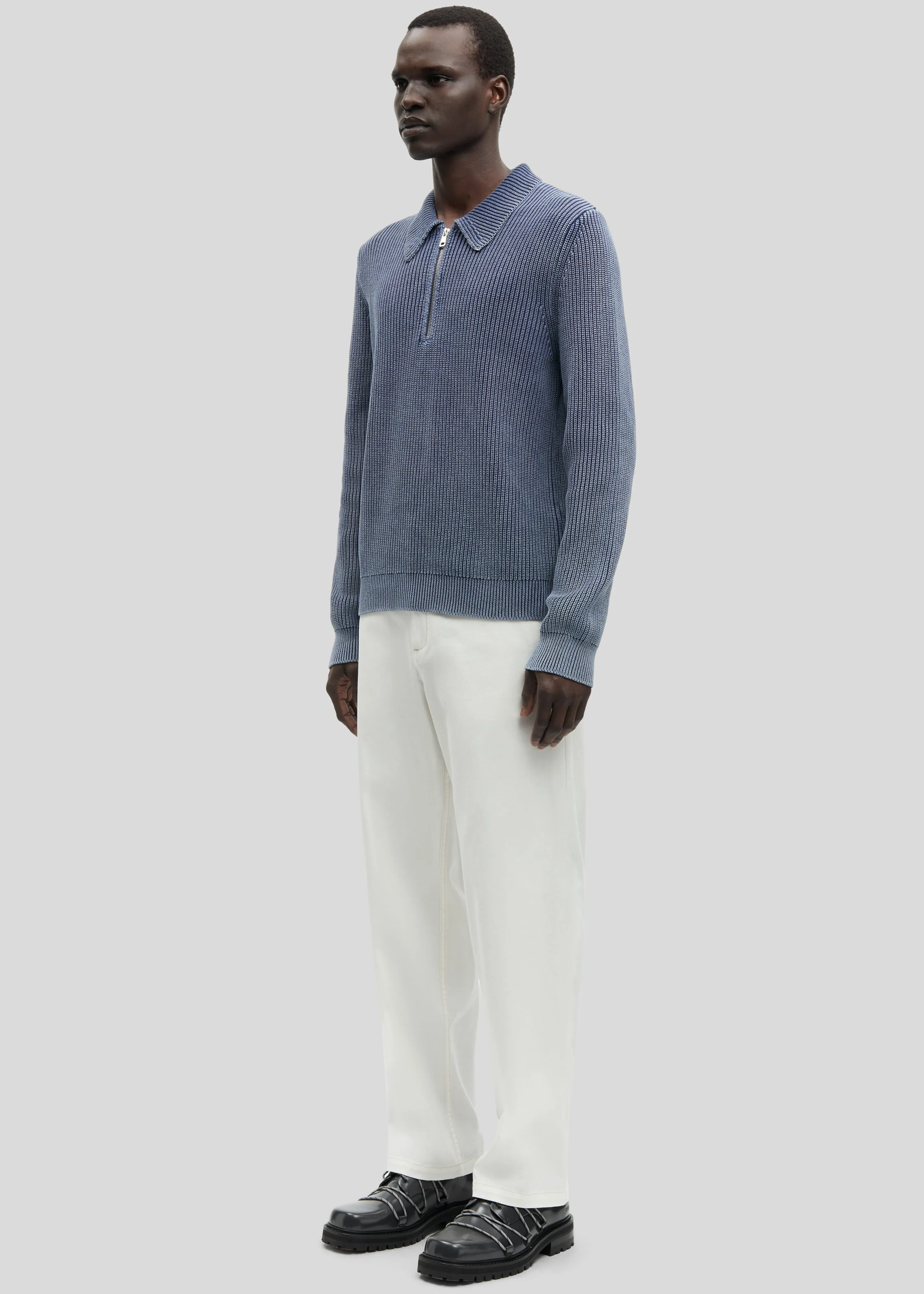 Samsøe Samsøe Saearl Hz Polo - Insignia Blue sold by Frankie Shop product image thumbnail 3