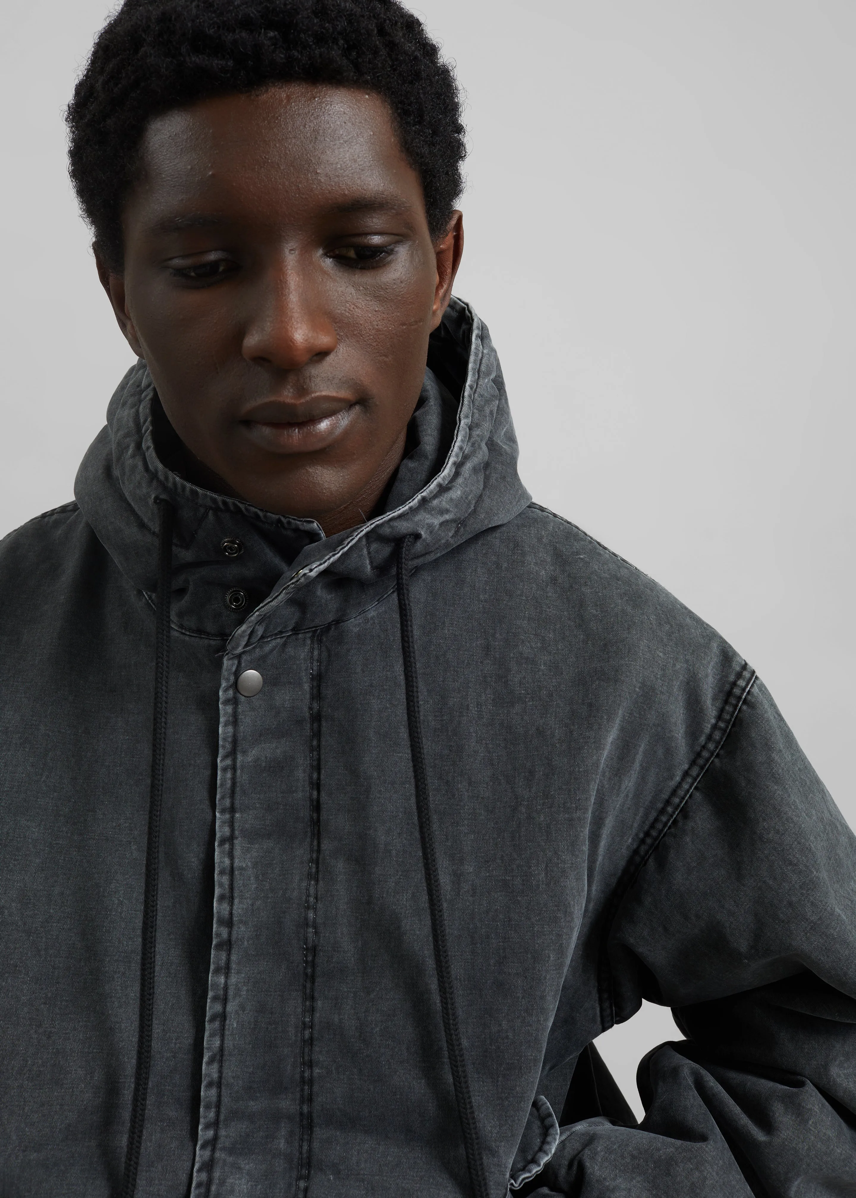 Delvin Padded Jacket - Charcoal sold by Frankie Shop product image thumbnail 3