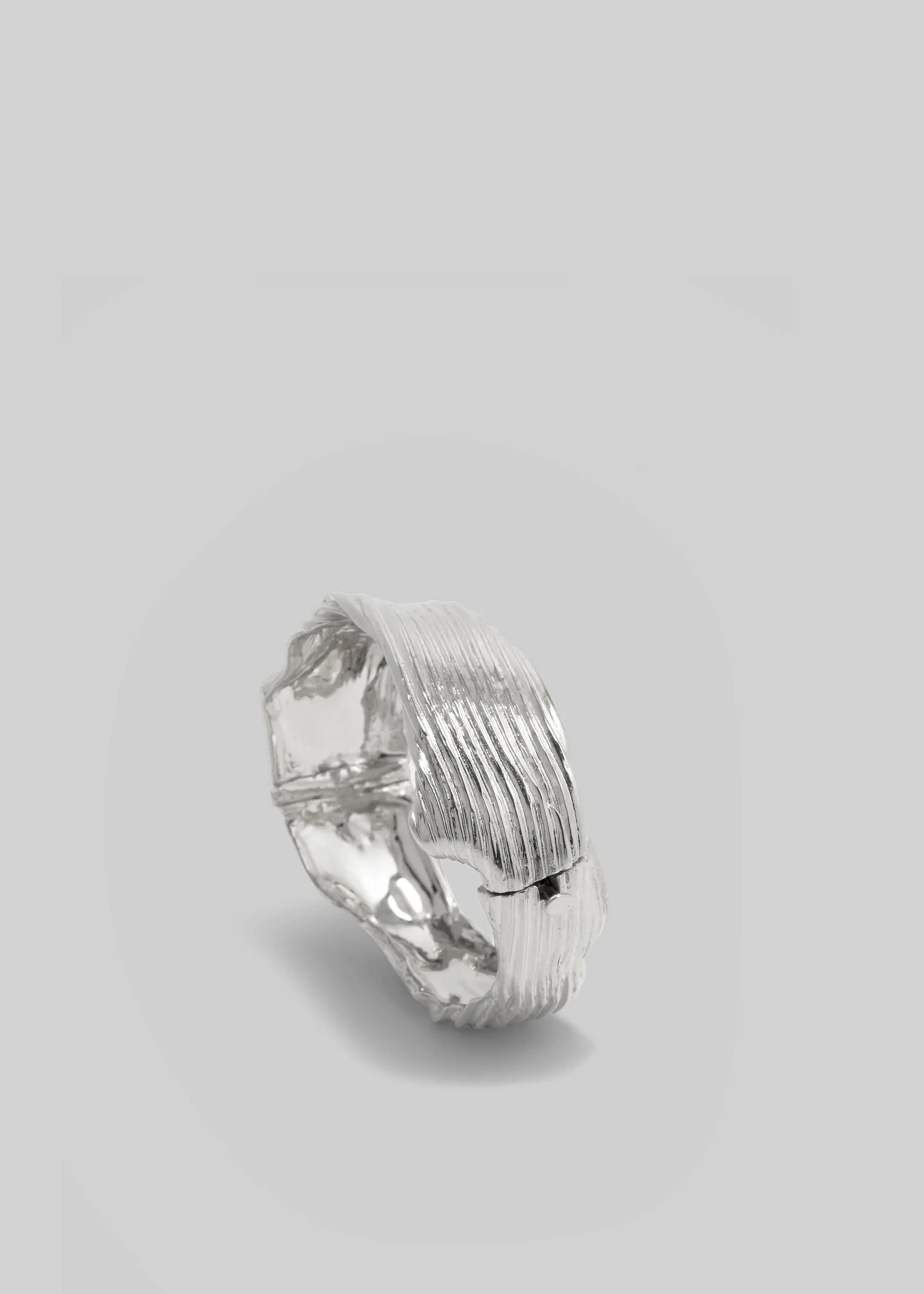 Completedworks Pleated Cuff - Silver sold by Frankie Shop product image thumbnail 4