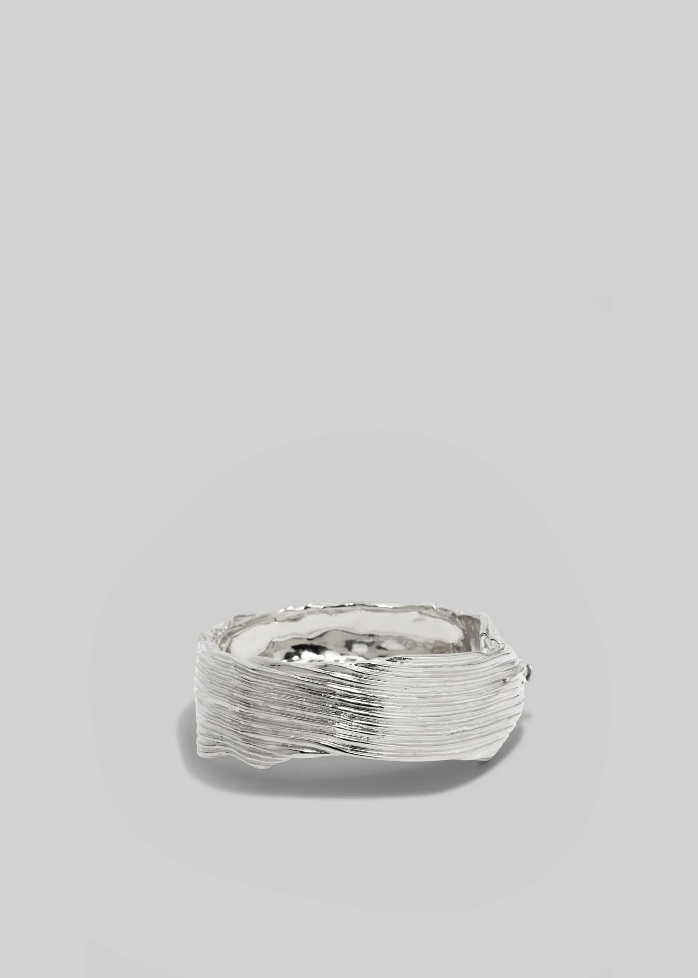 Completedworks Pleated Cuff - Silver sold by Frankie Shop product image thumbnail 3