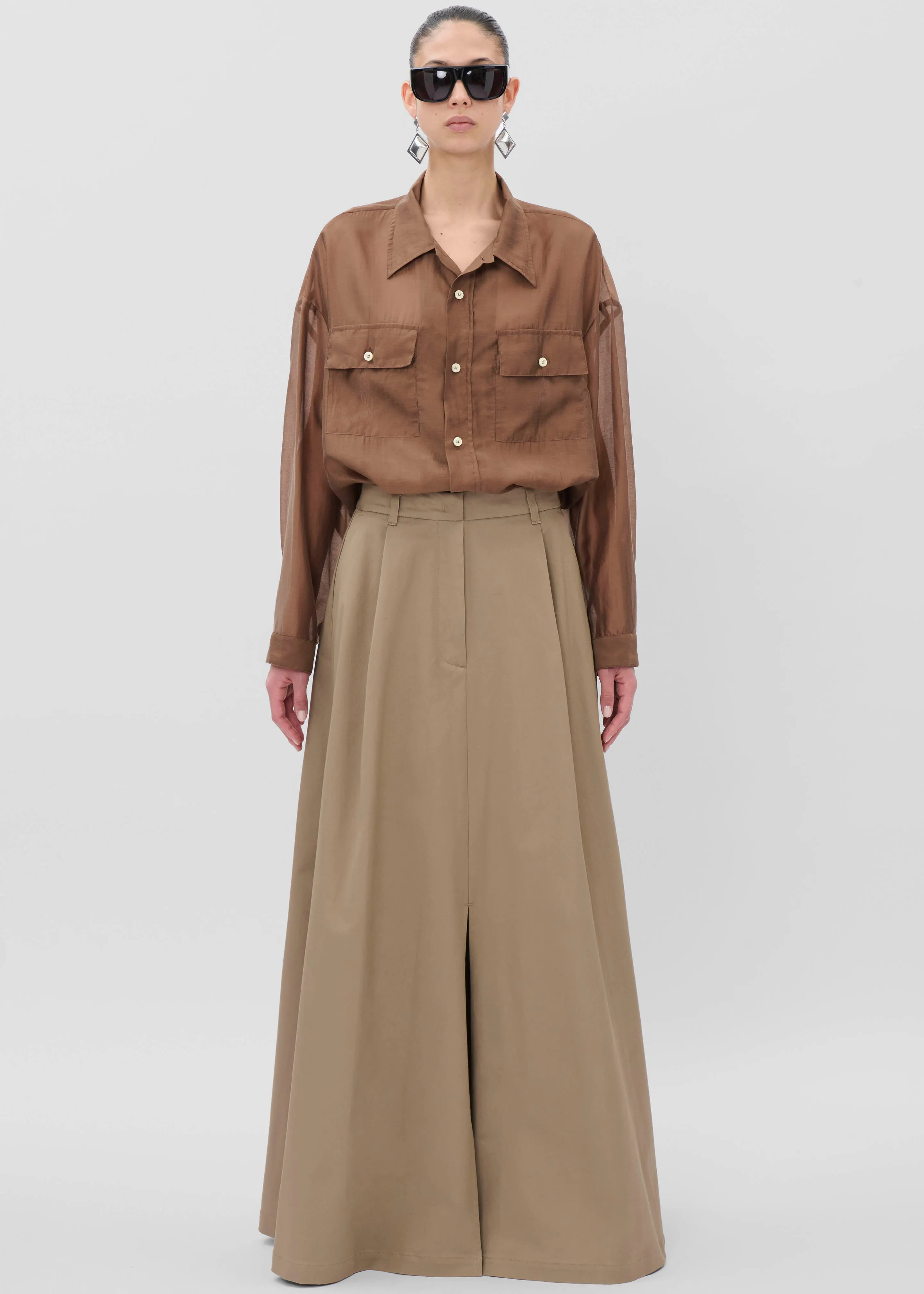 TheLatest Daisy Skirt - Cognac sold by Frankie Shop product image thumbnail 3